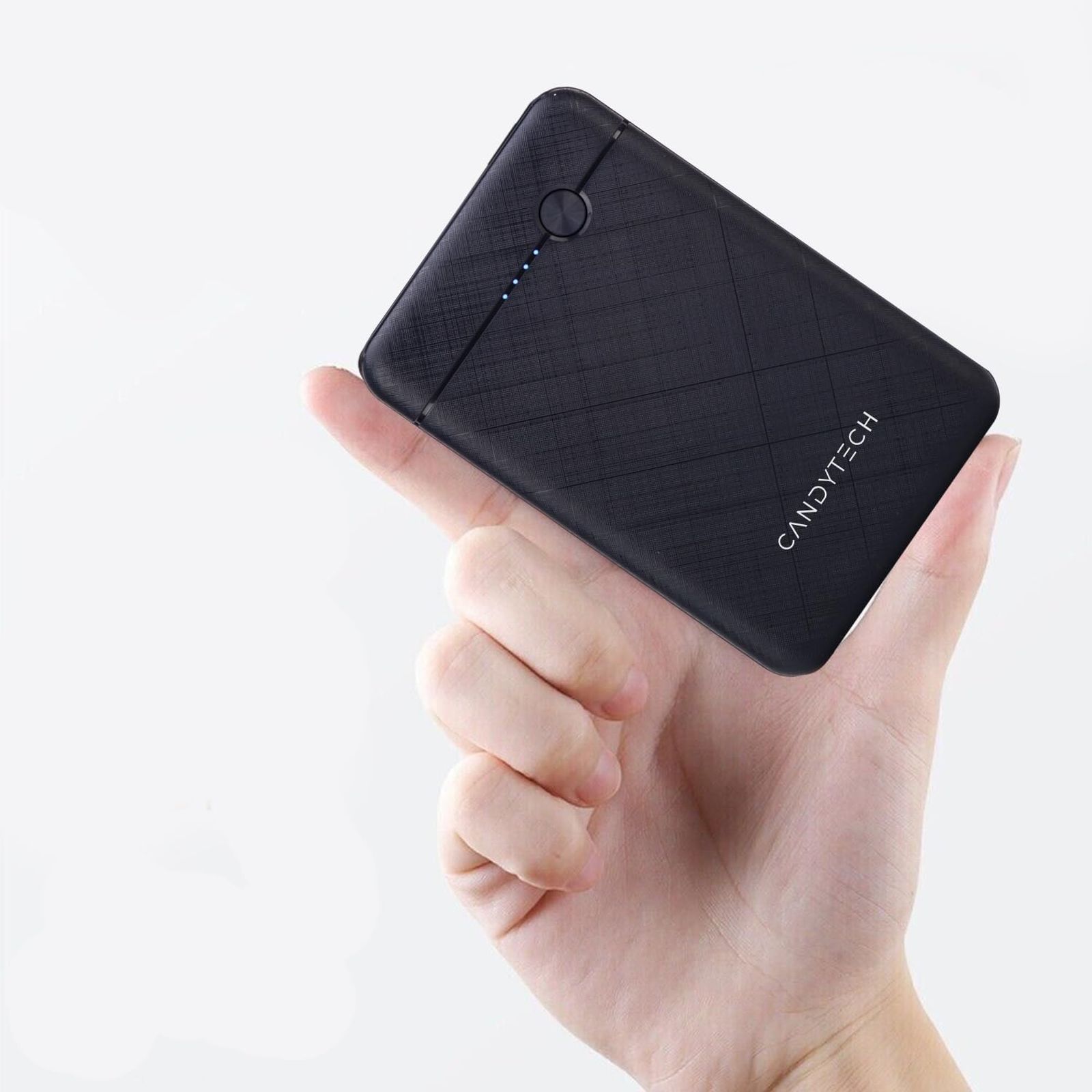 Candytech PB3C1 5000 mAh 22.5W Fast Charging Power Bank (2 Type A Ports, Short Circuit Protection, Black)_7