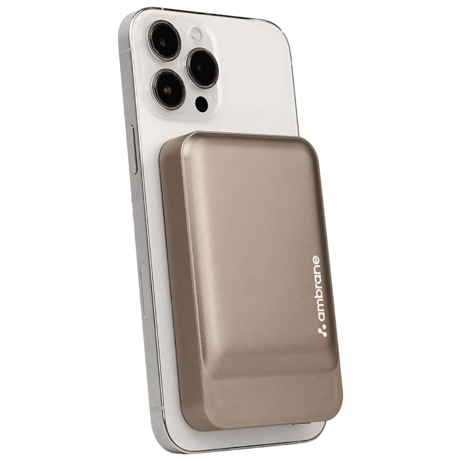 ambrane AeroSync PB Prime 10000 mAh 22W Fast Charging Power Bank (1 Type C Ports, Premium Metallic Body, MagSafe Compatible, Titanium) ambrane AeroSync PB Prime 10000 mAh 22W Fast Charging Power Bank (1 Type C Ports, Premium Metallic Body, MagSafe Compatible, Titanium)_1