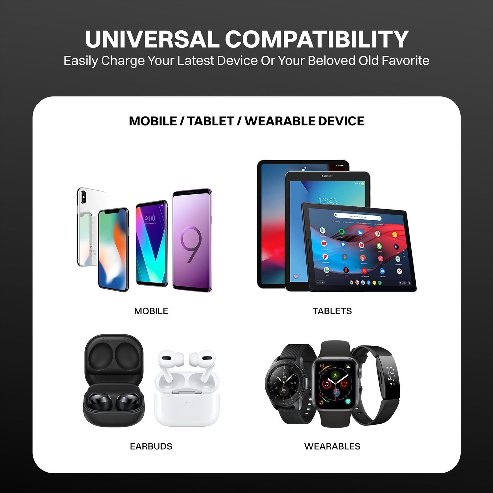 Croma 10000 mAh 22.5W Fast Charging Power Bank (1 Type A & 1 Type C Ports, Over Voltage Protection, Black)_5