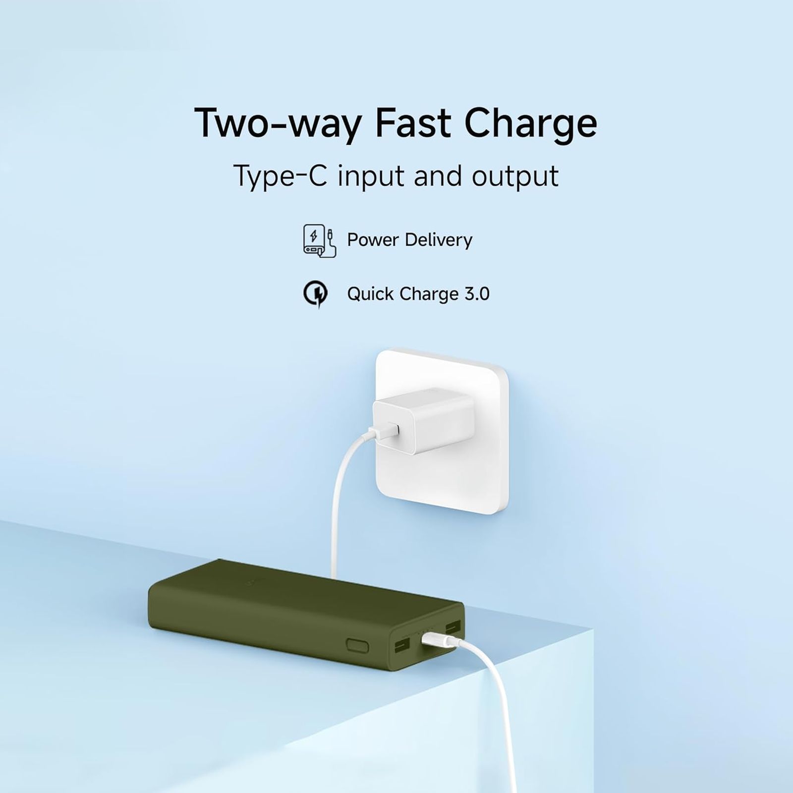 Xiaomi 4i 20000 mAh 33W Fast Charging Power Bank (2 Type A & 1 Type C Ports, PC+ABS Casing, Nitro Green)_8