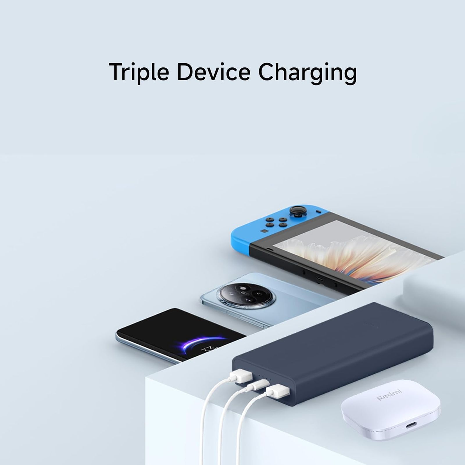 Xiaomi 4i 20000 mAh 33W Fast Charging Power Bank (2 Type A & 1 Type C Ports, PC+ABS Casing, Turbo Blue)_11