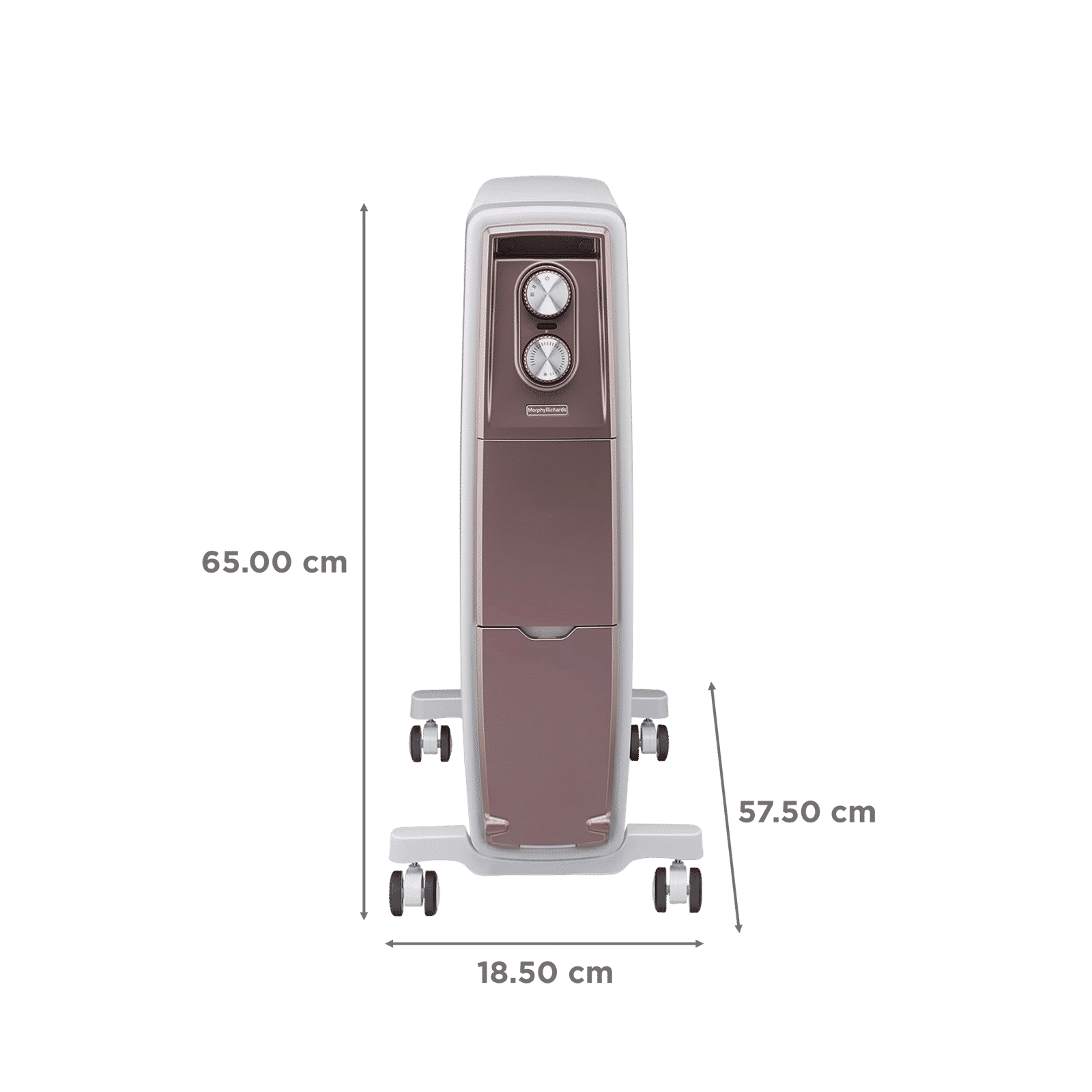 morphy richards Thermocore XR Analog 2000W Oil Filled Radiator Room Heater with 15 Fins (Twin Copper Heating Elements_2