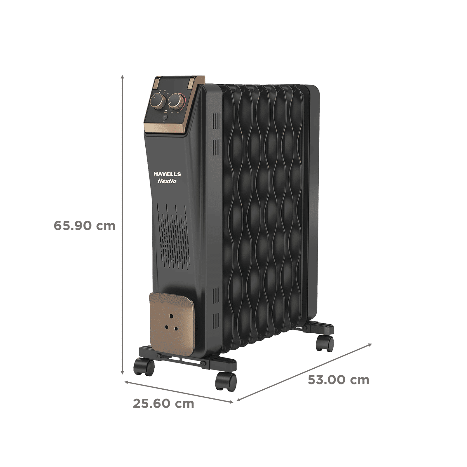 HAVELLS Hestio 2900W PTC Oil Filled Radiator Room Heater with 11 Wave Fins (Thermostatic Heat Control HAVELLS Hestio 2900W PTC Oil Filled Radiator Room Heater with 11 Wave Fins (Thermostatic Heat Control_2