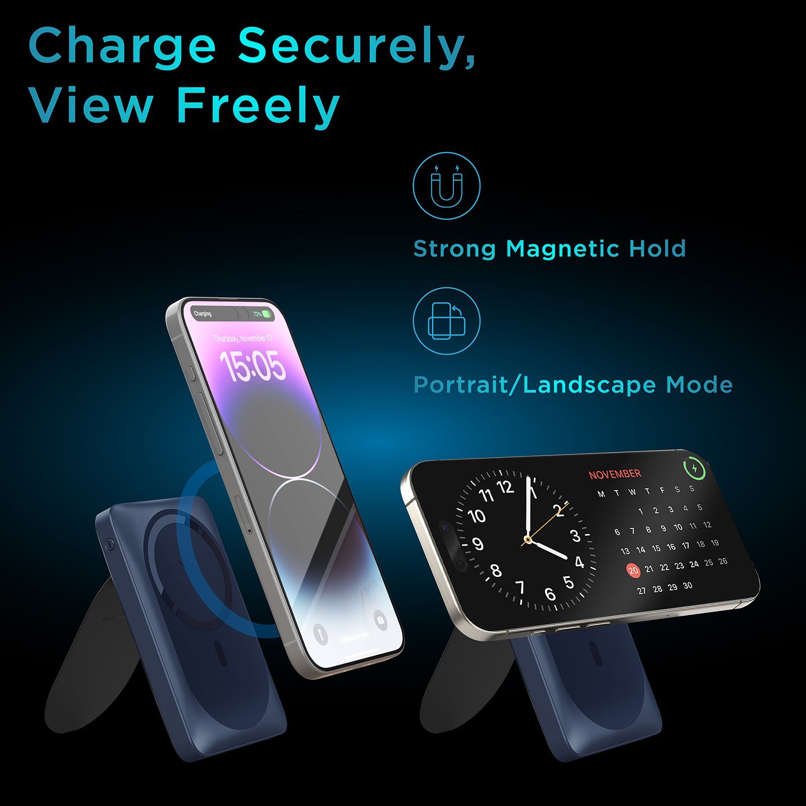 urbn UPR104 10000 mAh 20W Fast Charging Power Bank (1 Type A Port, 1 Type C Port & 1 Lightning Port, Multi Layer Circuit Protection, Blue)_12