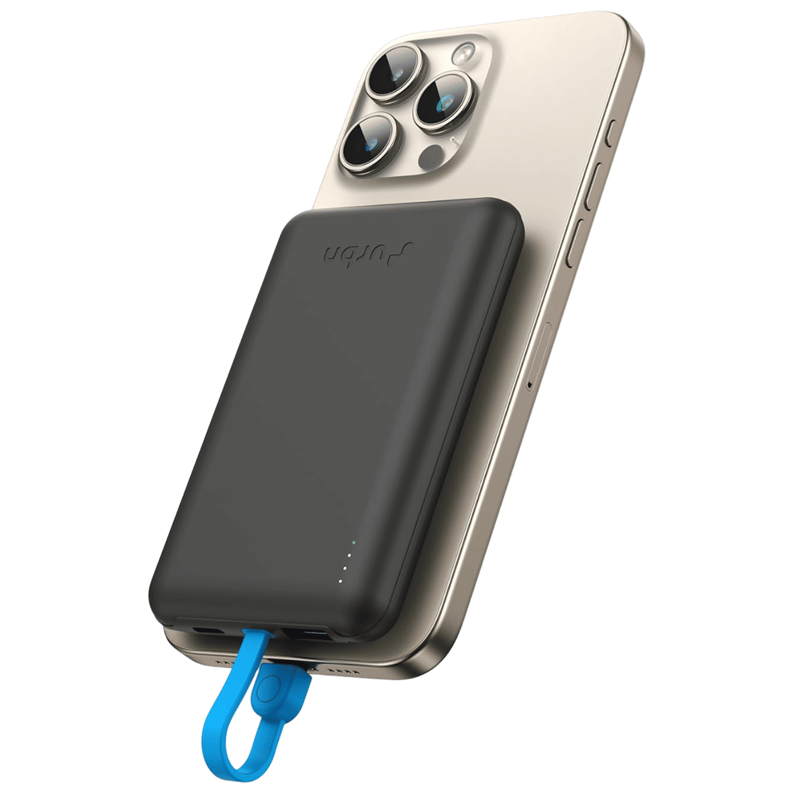 urbn Mag Link 10000 mAh 22.5W Fast Charging Power Bank (2 Type C & 1 Type A Port, 12 Layers Circuit Protection, Black)_1