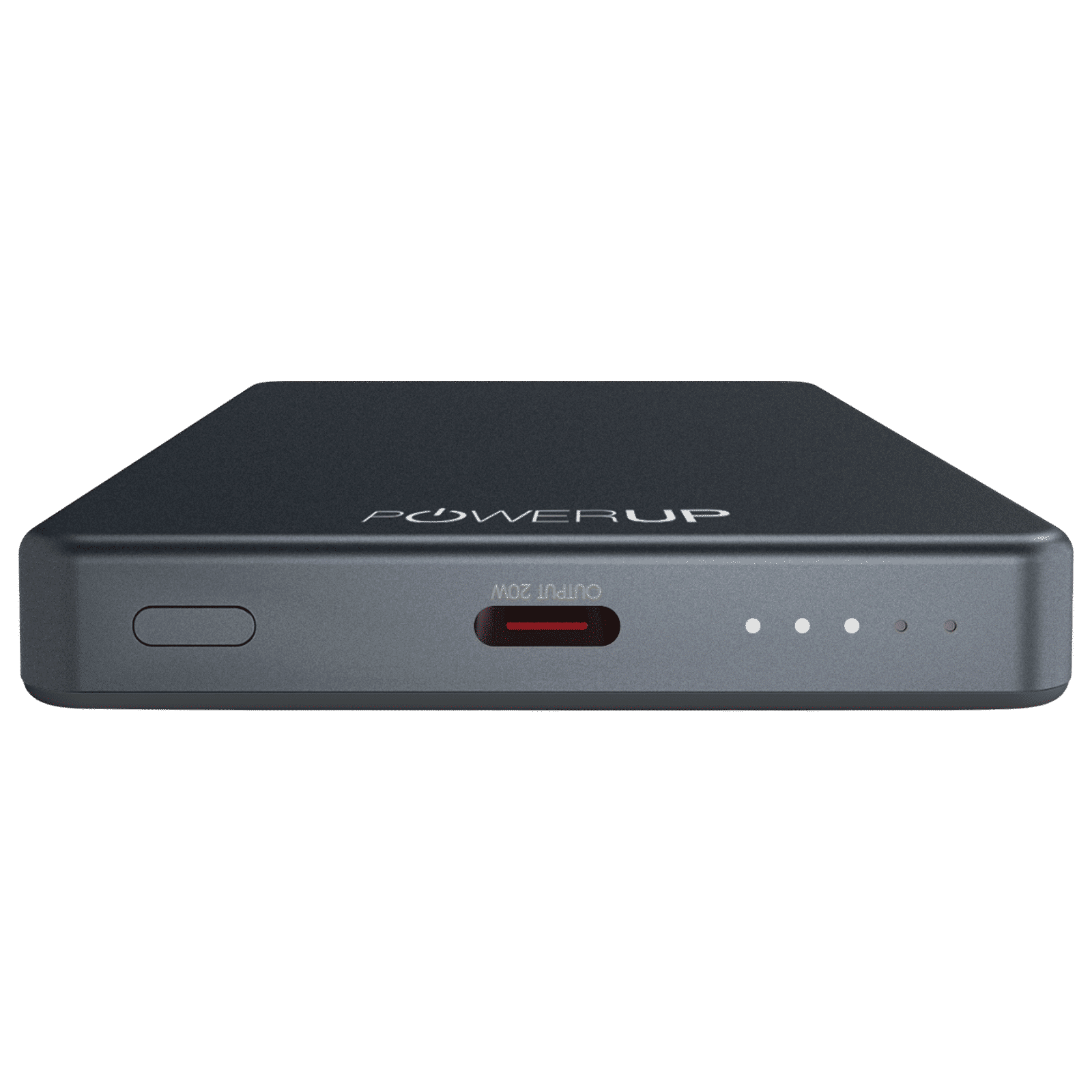 POWERUP PowerSlim Mini 10000 mAh 22.5W Fast Charging Power Bank (USB Type C Port, Metal & Magnet Casing, MagSafe Technology, Black)_4