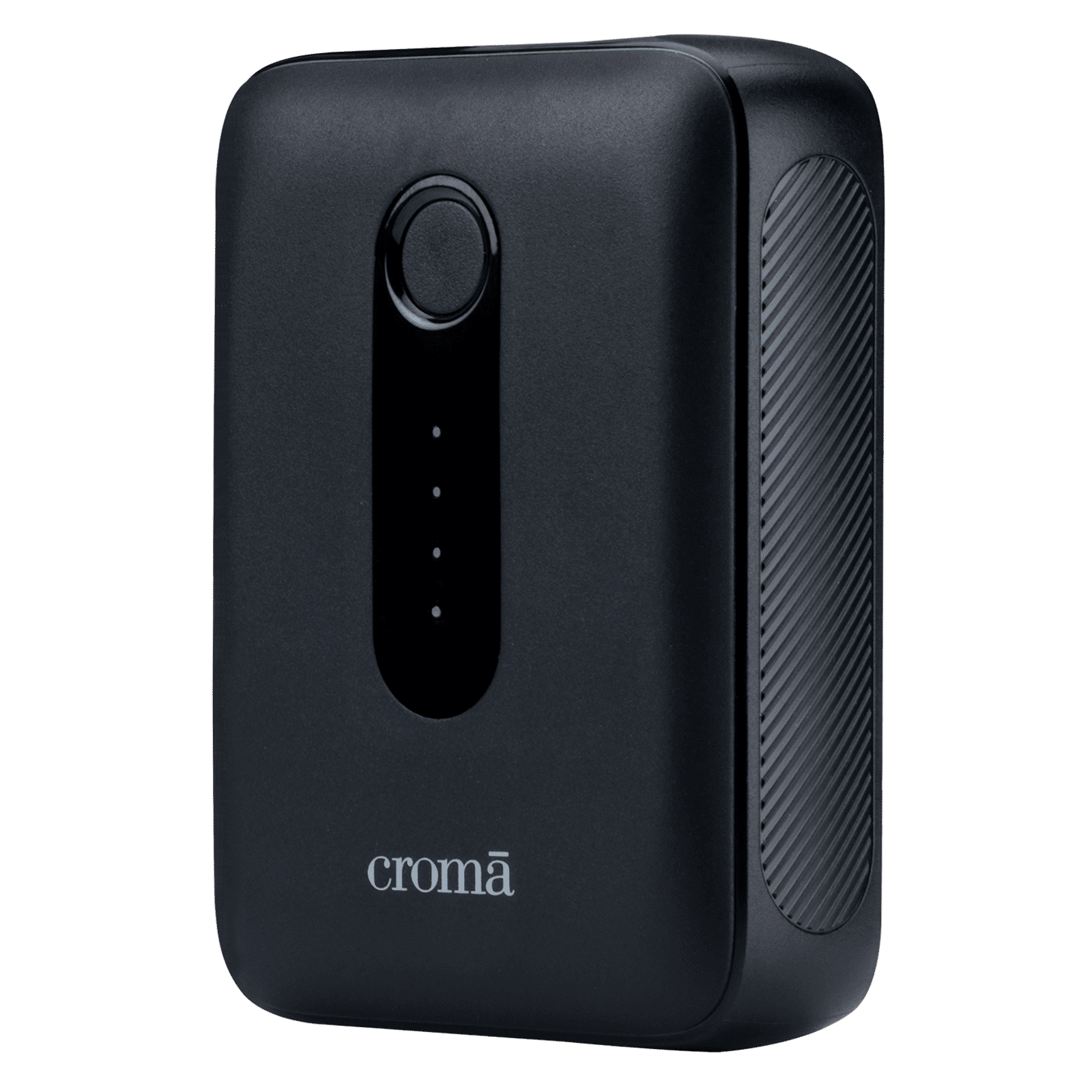 Croma Compact 10000 mAh 30W Fast Charging Power Bank (1 Type A & 1 Type C Port, Multi-Level Protection for Safe Charging, Black)_13