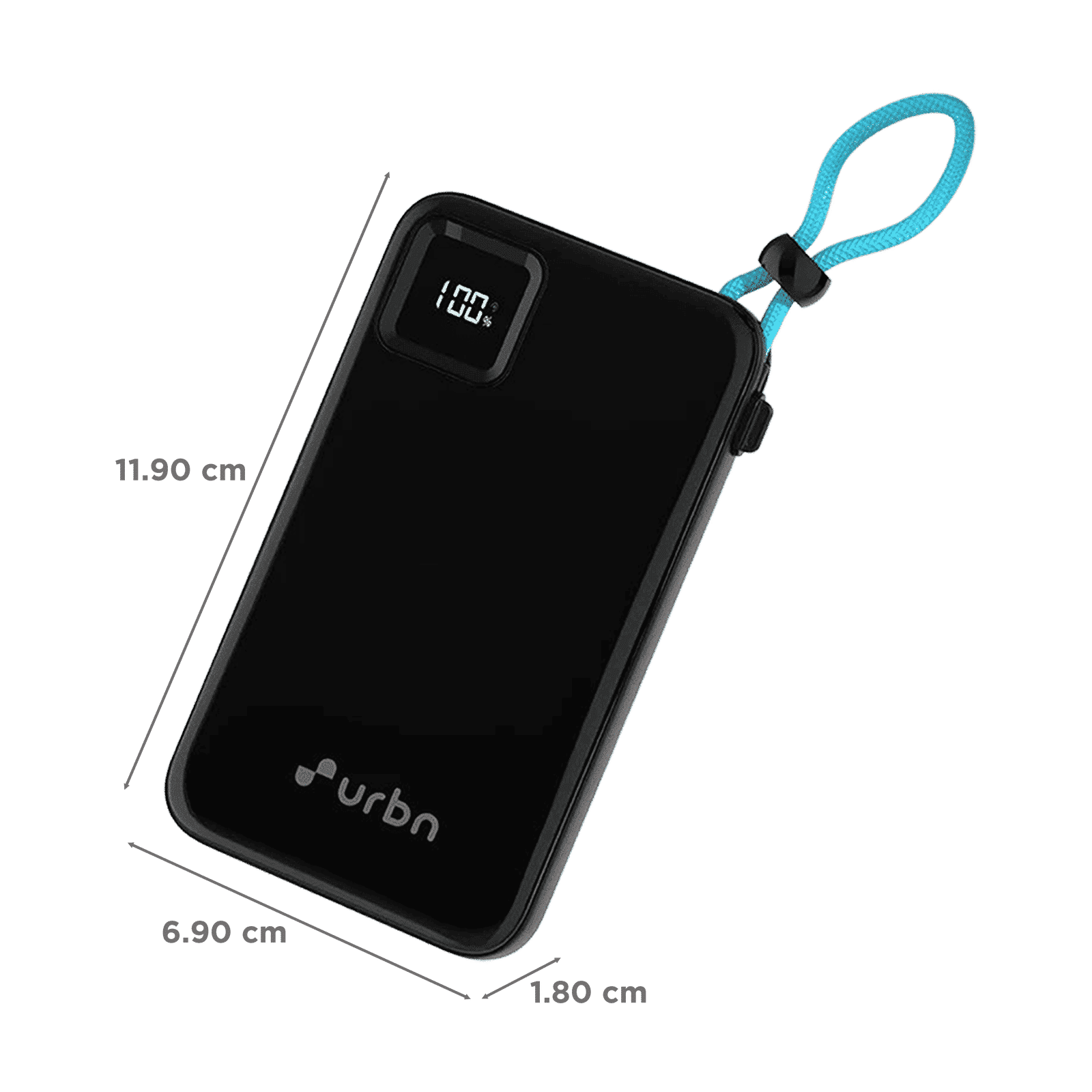 urbn Ultra Link 10000 mAh 22.5W Fast Charging Power Bank (2 Type C & 1 Type A Port, 12 Layer Circuit Protection, Black) urbn Ultra Link 10000 mAh 22.5W Fast Charging Power Bank (2 Type C & 1 Type A Port, 12 Layer Circuit Protection, Black)_2