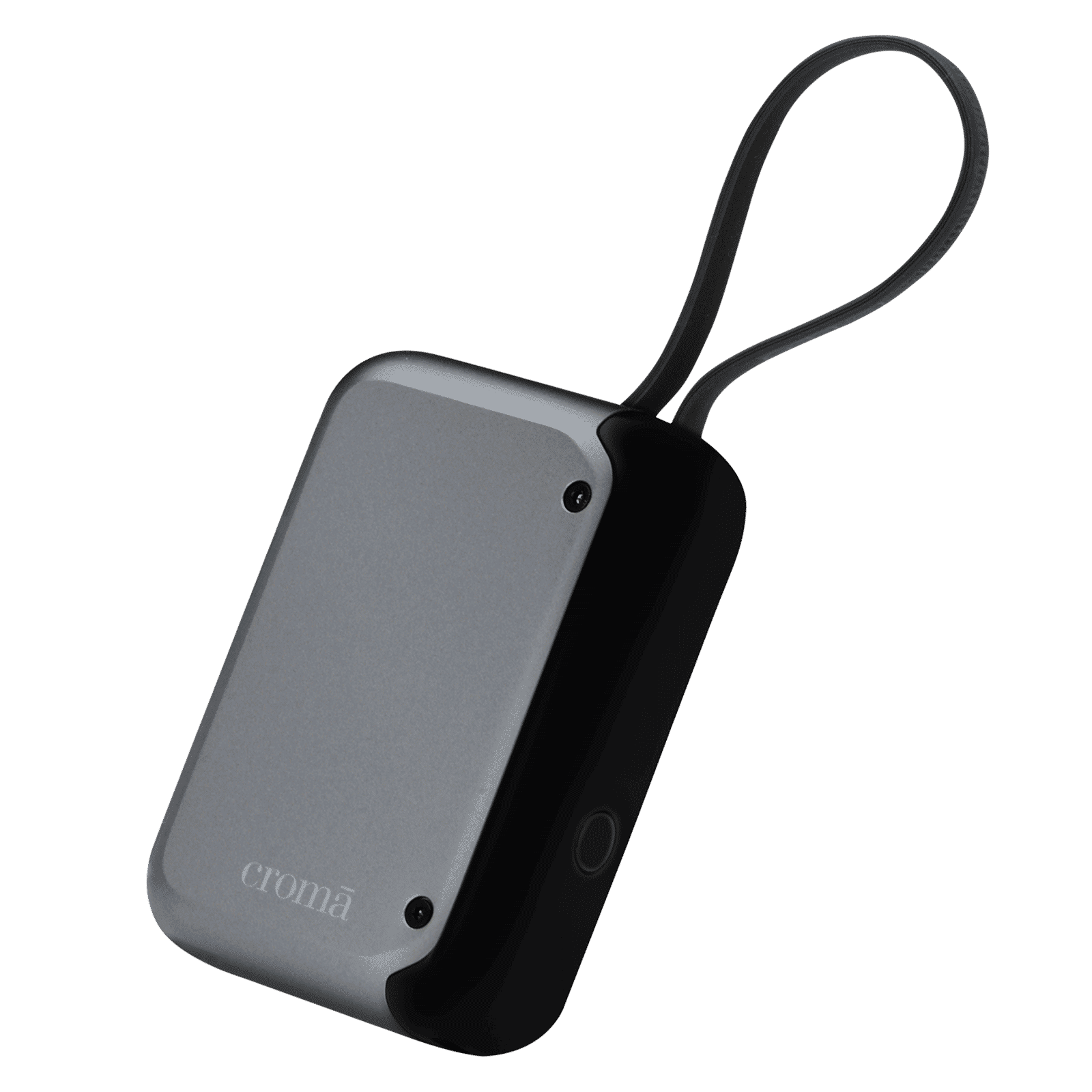 Croma 10000 mAh 30W Fast Charging Power Bank (1 Type C Port, Multiple Security Protection, Black)_1