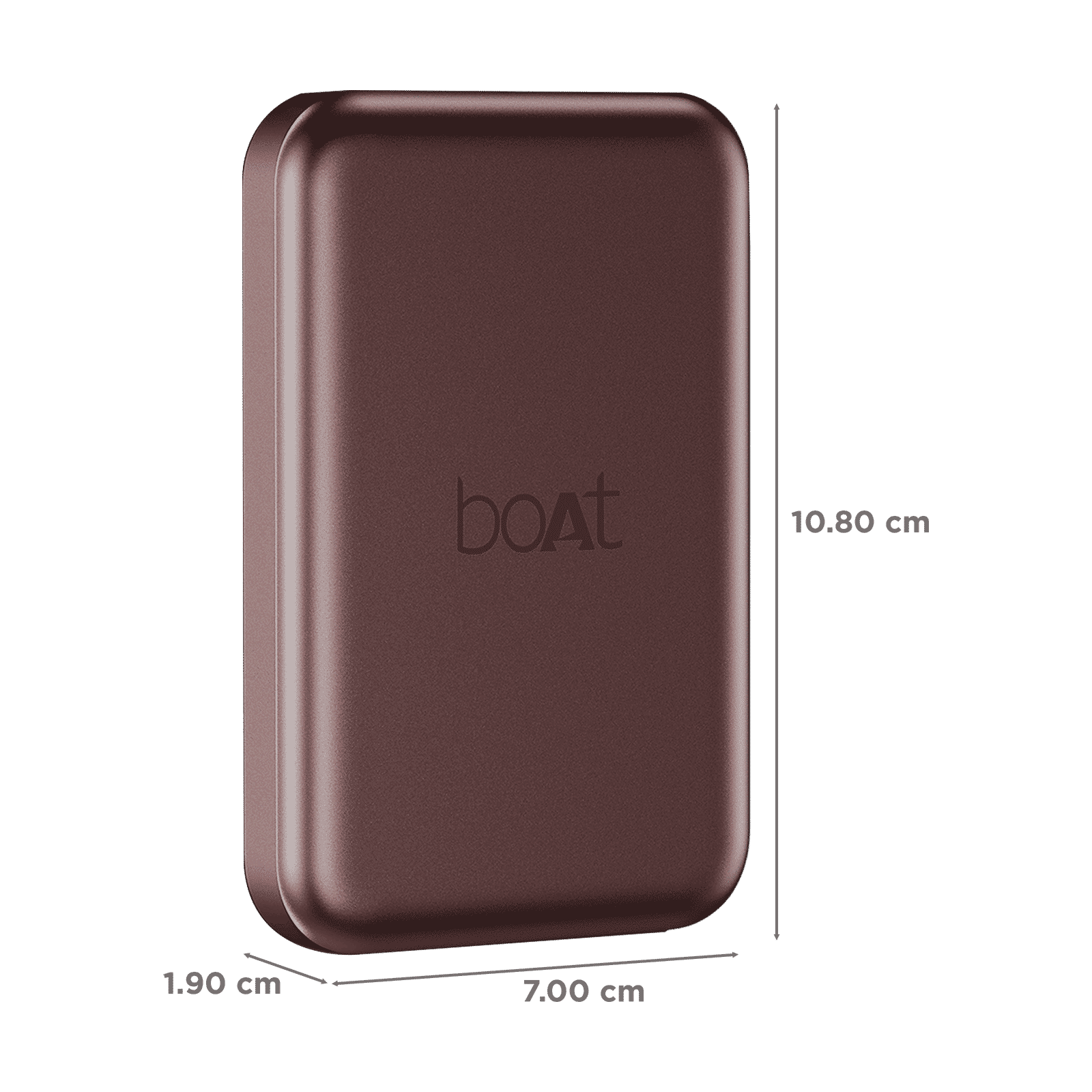 boAt Energyshroom PB331 10000 mAh 22.5W Fast Charging Power Bank (1 Type A & 1 Type C Port, Magnetic Wireless Charging, Wine Red)_2