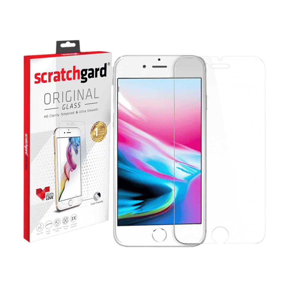 scratchgard SGTGIPHONE8 Tempered Glass for Apple iPhone 8 (Fingerprint Resistant) scratchgard SGTGIPHONE8 Tempered Glass for Apple iPhone 8 (Fingerprint Resistant)_1