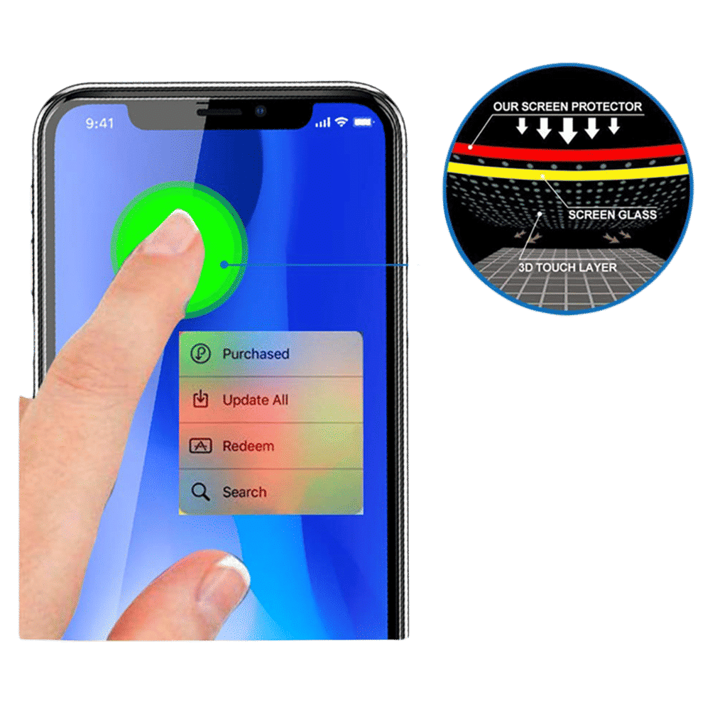 stuffcool Mighty 2.5D Tempered Glass for Apple iPhone XS, 11 (9H Hardness)_3