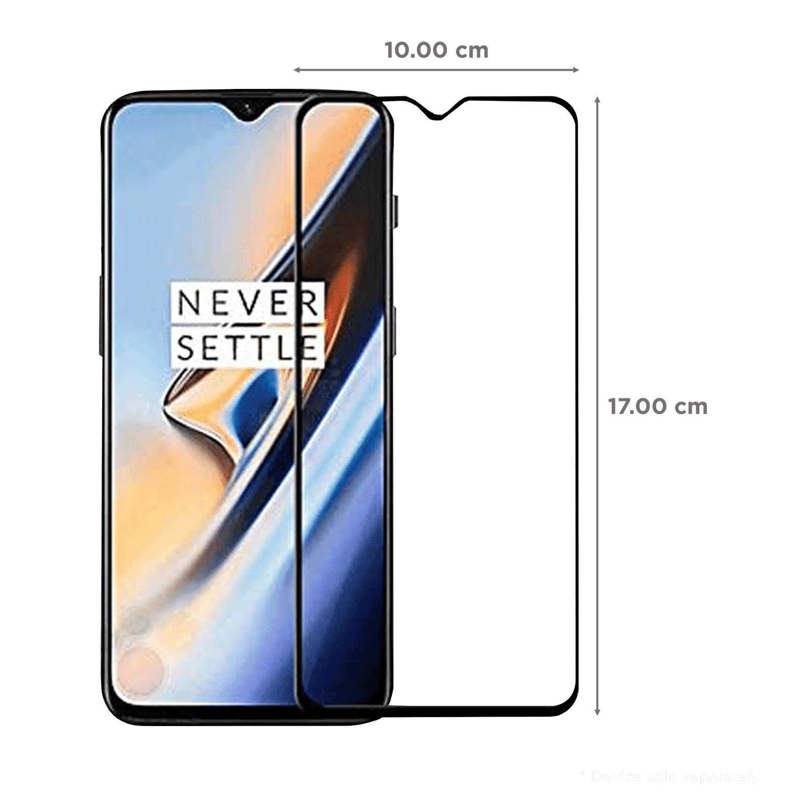 CATZ Tempered Glass One Plus 6T (Ultra Transparent Visibility)_2