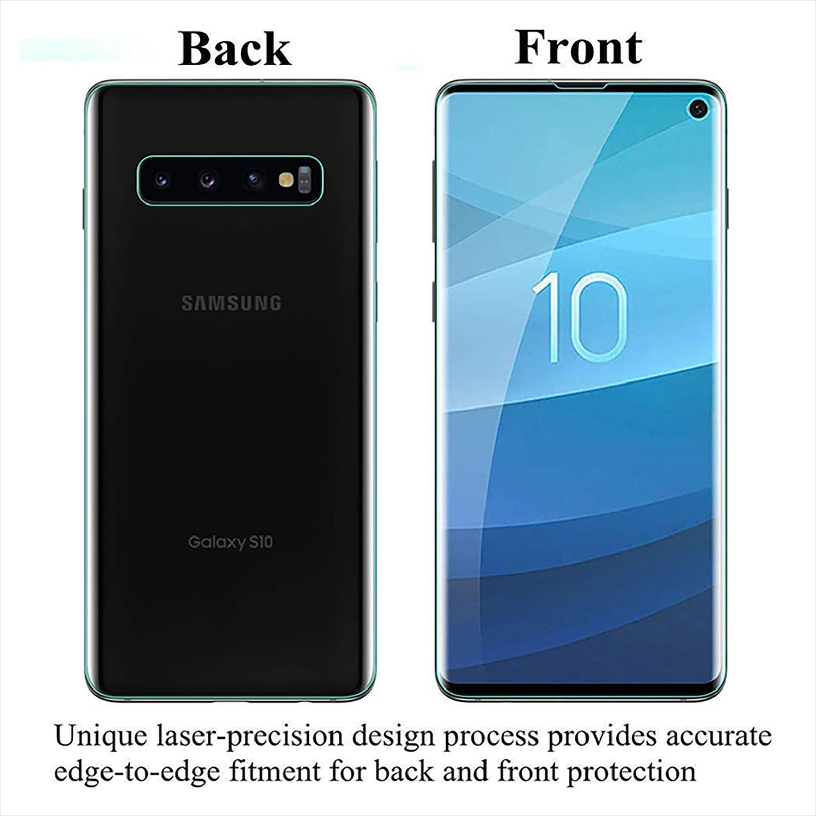 scratchgard Kurve Primo 3D Screen Protector for Samsung Galaxy S10e (Fingerprint Resistant)_6