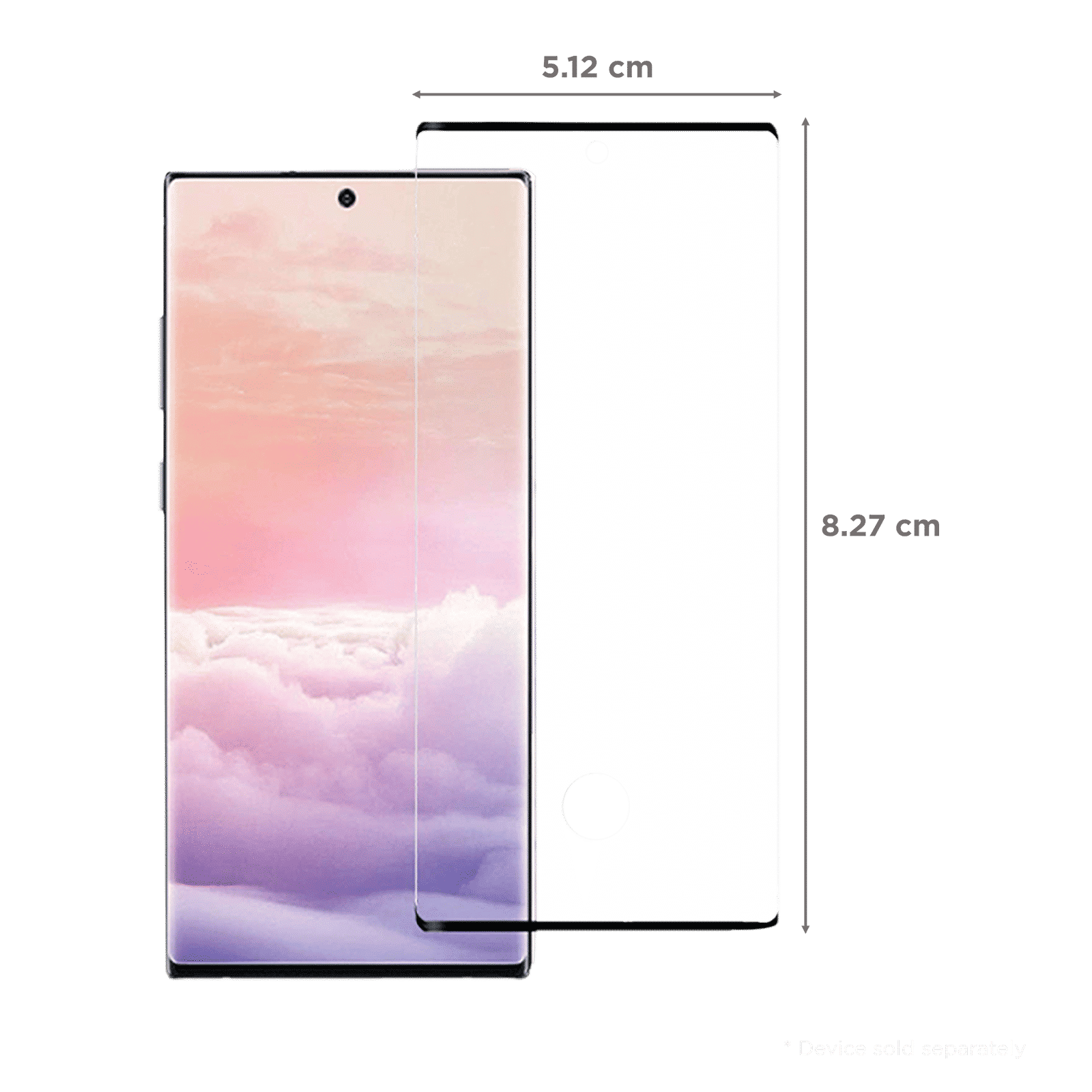 scratchgard 3D Screen Protector for Samsung Galaxy Note 10 Pro (Fingerprint Resistant)_2