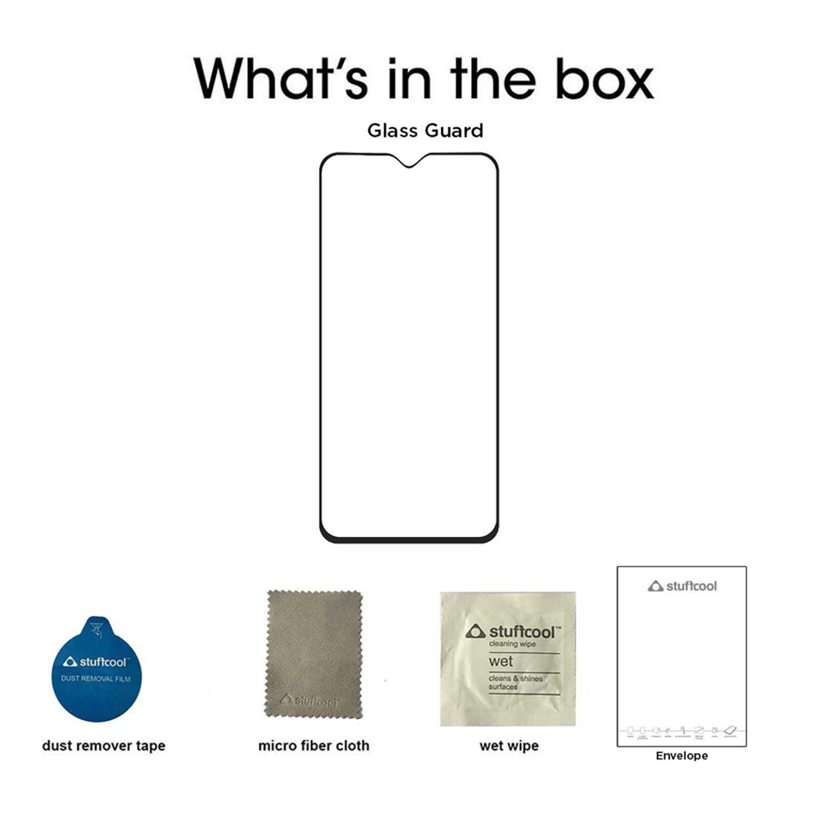 stuffcool Mighty 2.5D Screen Protector for OnePlus 7T (9H Surface Hardness)_5