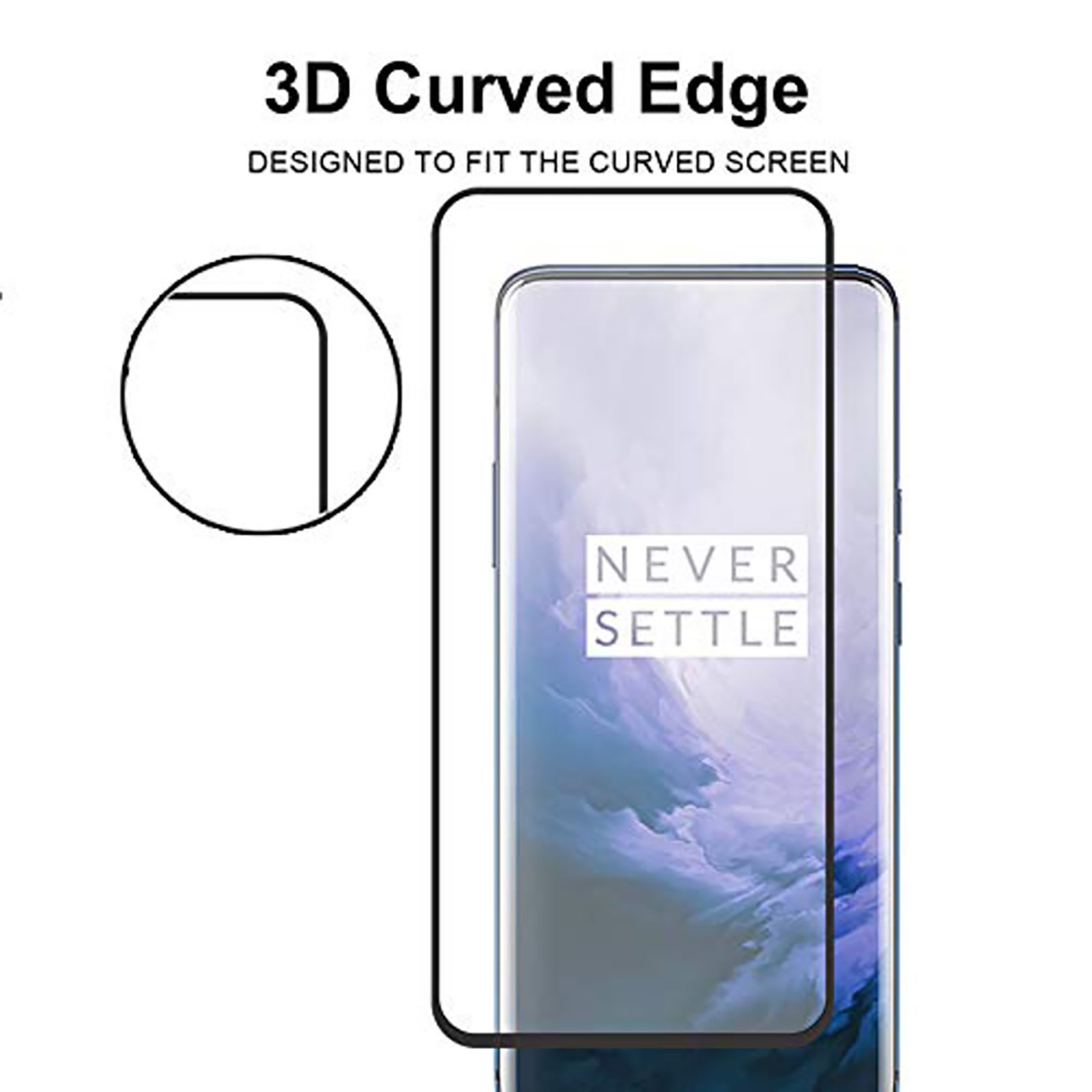 stuffcool 3D Scratch Guard for OnePlus 7T (Bubble Free)_7