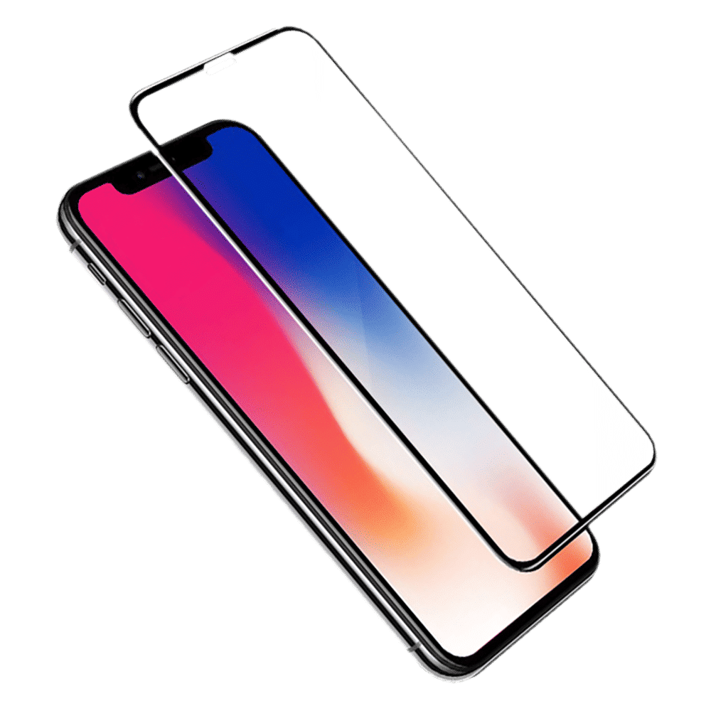 in base 3D Tempered Glass Screen Protector for Apple iPhone 11 Pro Max (Fingerprint Resistant)_1