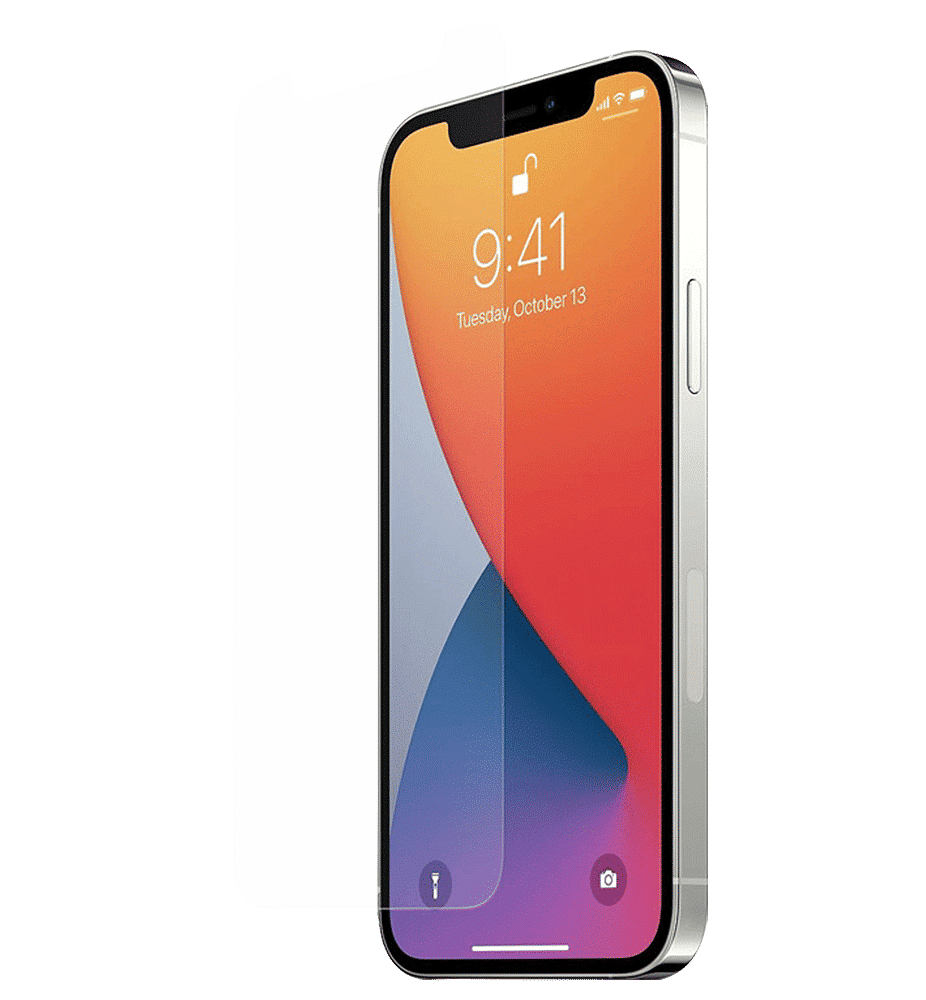 scratchgard Tempered Glass Screen Protector For Apple iPhone 12 (Fingerprint Resistant)_1