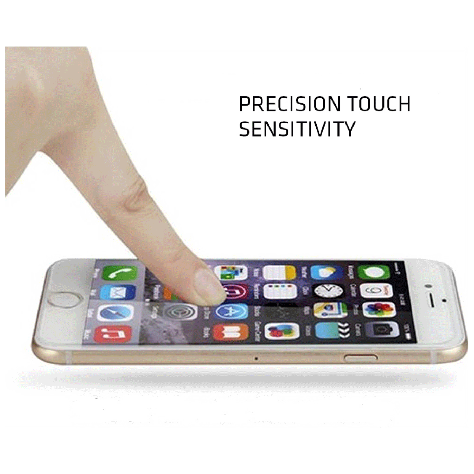 scratchgard Tempered Glass Screen Protector For Apple iPhone 12 (Fingerprint Resistant)_9