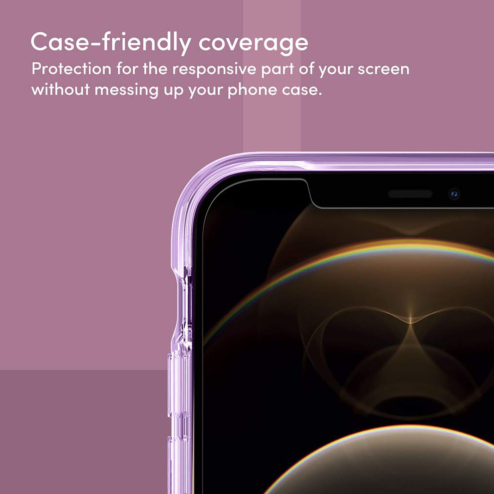 belkin Screen Protector For iPhone 12 Pro Max (Anti-Microbial Coating)_4