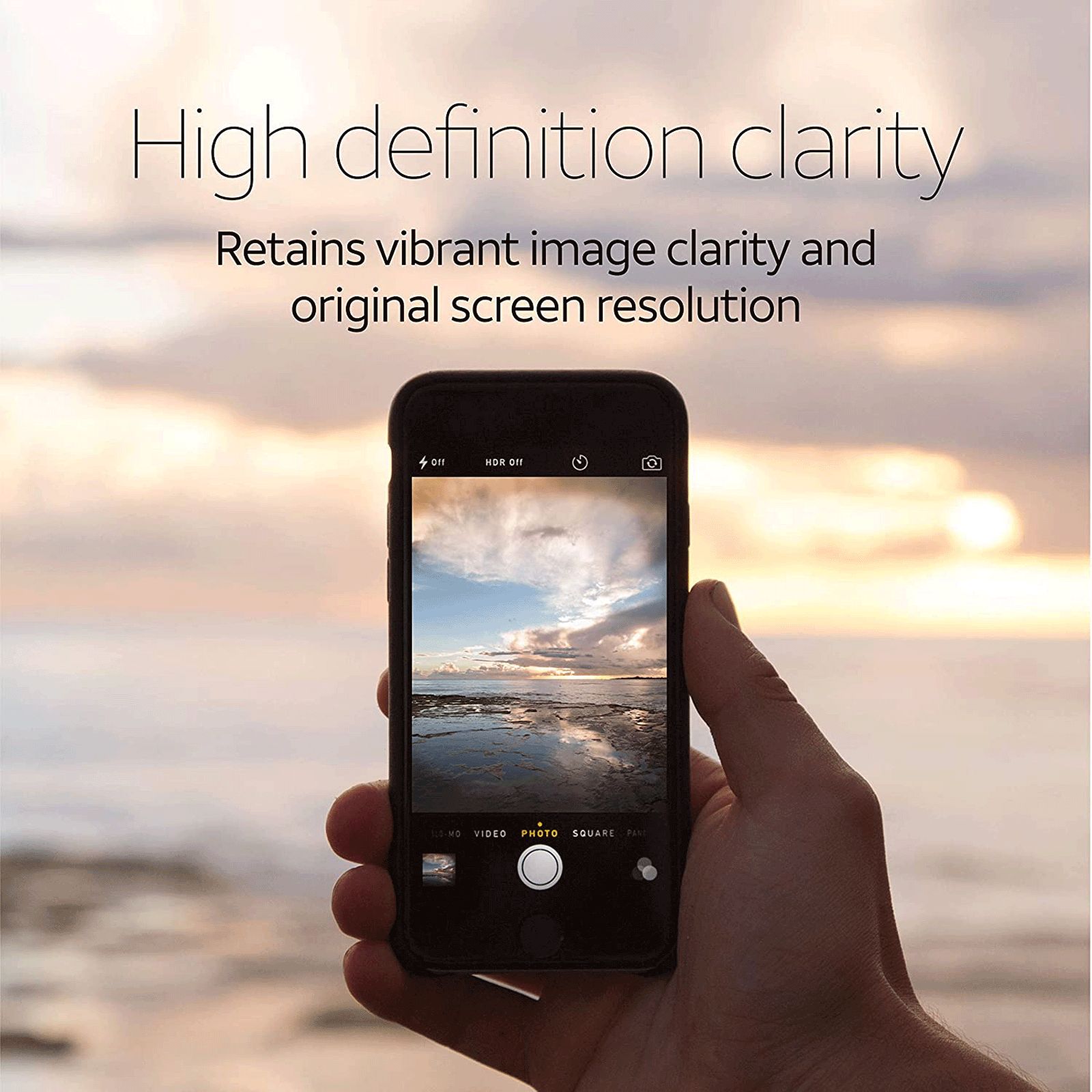 AT&T Screen Protector For iPhone SE 2020, 6, 6S, 7, 8 (HD Clarity)_3