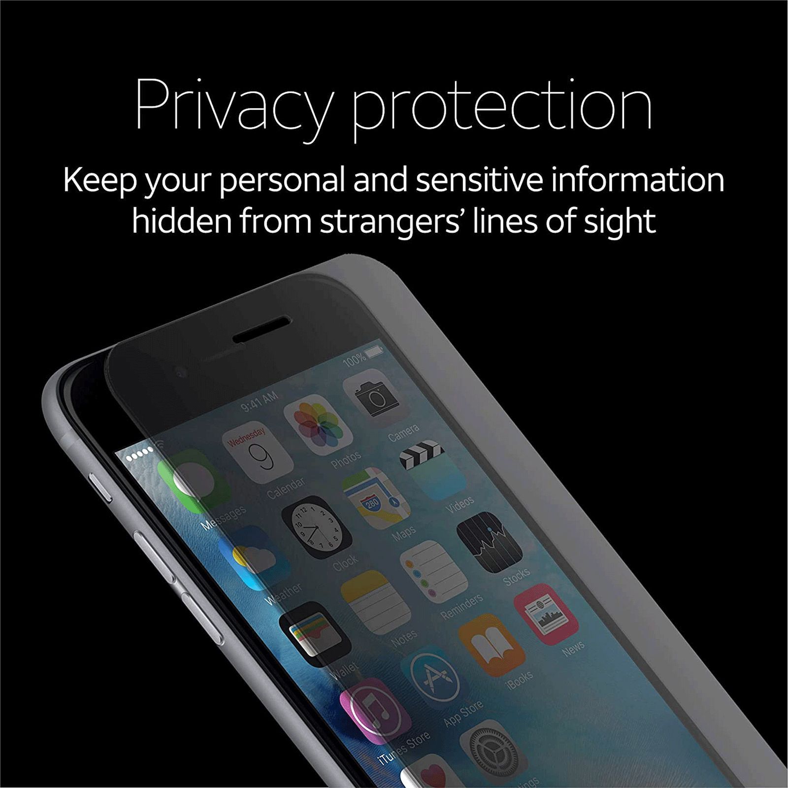 AT&T Screen Protector For iPhone SE 2020, 6, 6S, 7, 8 (HD Clarity)_5