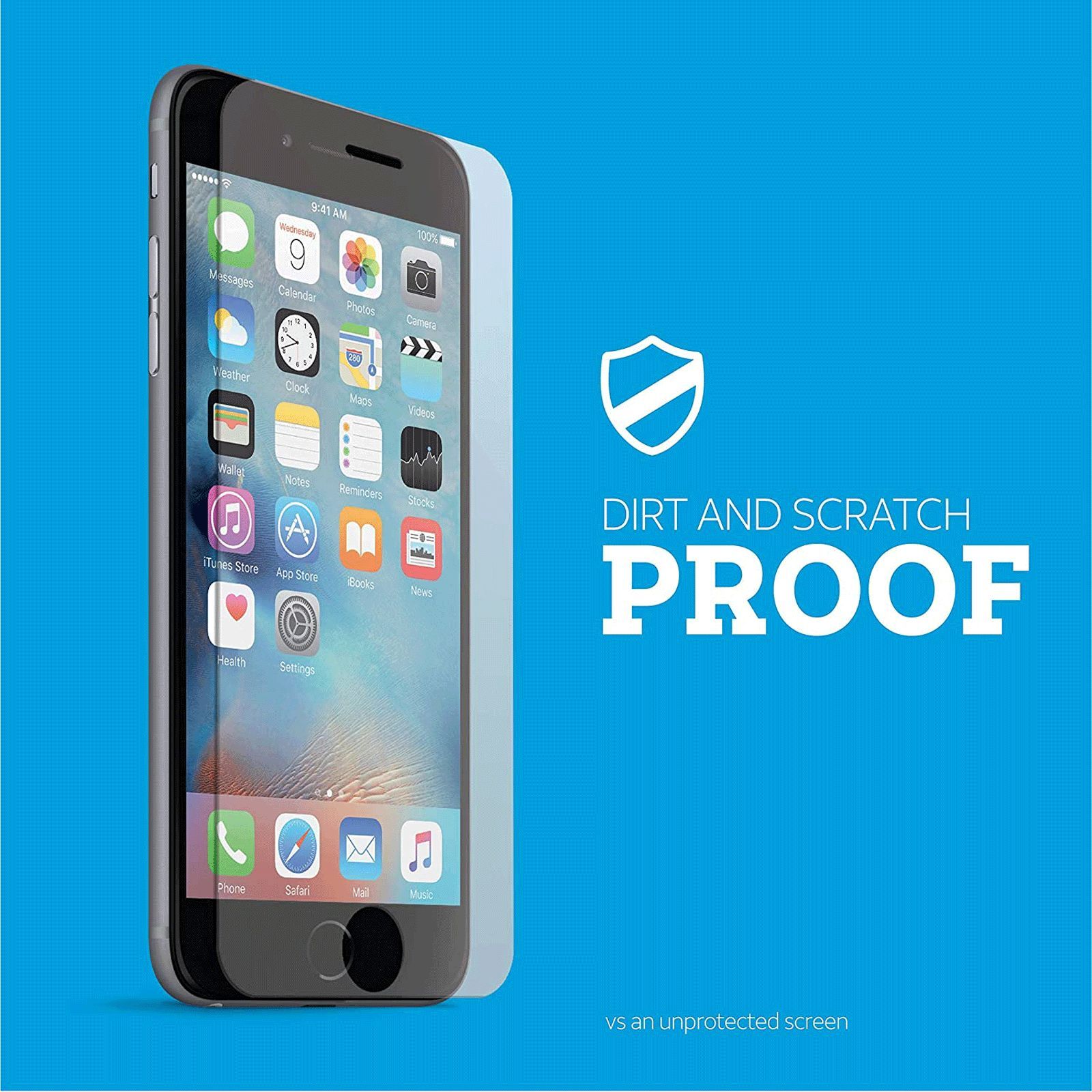 AT&T Screen Protector For iPhone SE 2020, 6, 6S, 7, 8 (HD Clarity)_7