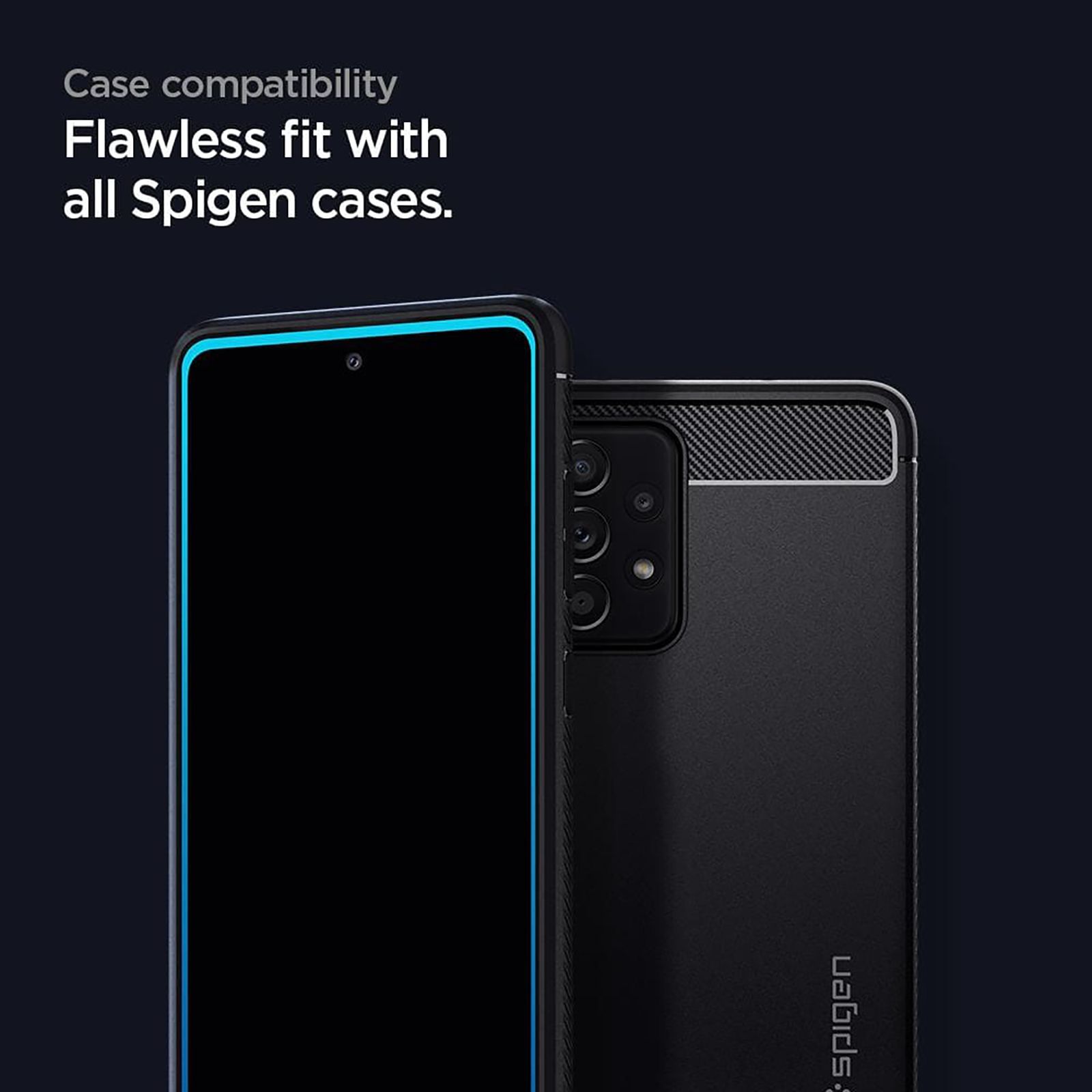 spigen GlastR Align Master Tempered Glass for Samsung Galaxy A52 5G (Oleophobic Coating) spigen GlastR Align Master Tempered Glass for Samsung Galaxy A52 5G (Oleophobic Coating)_4