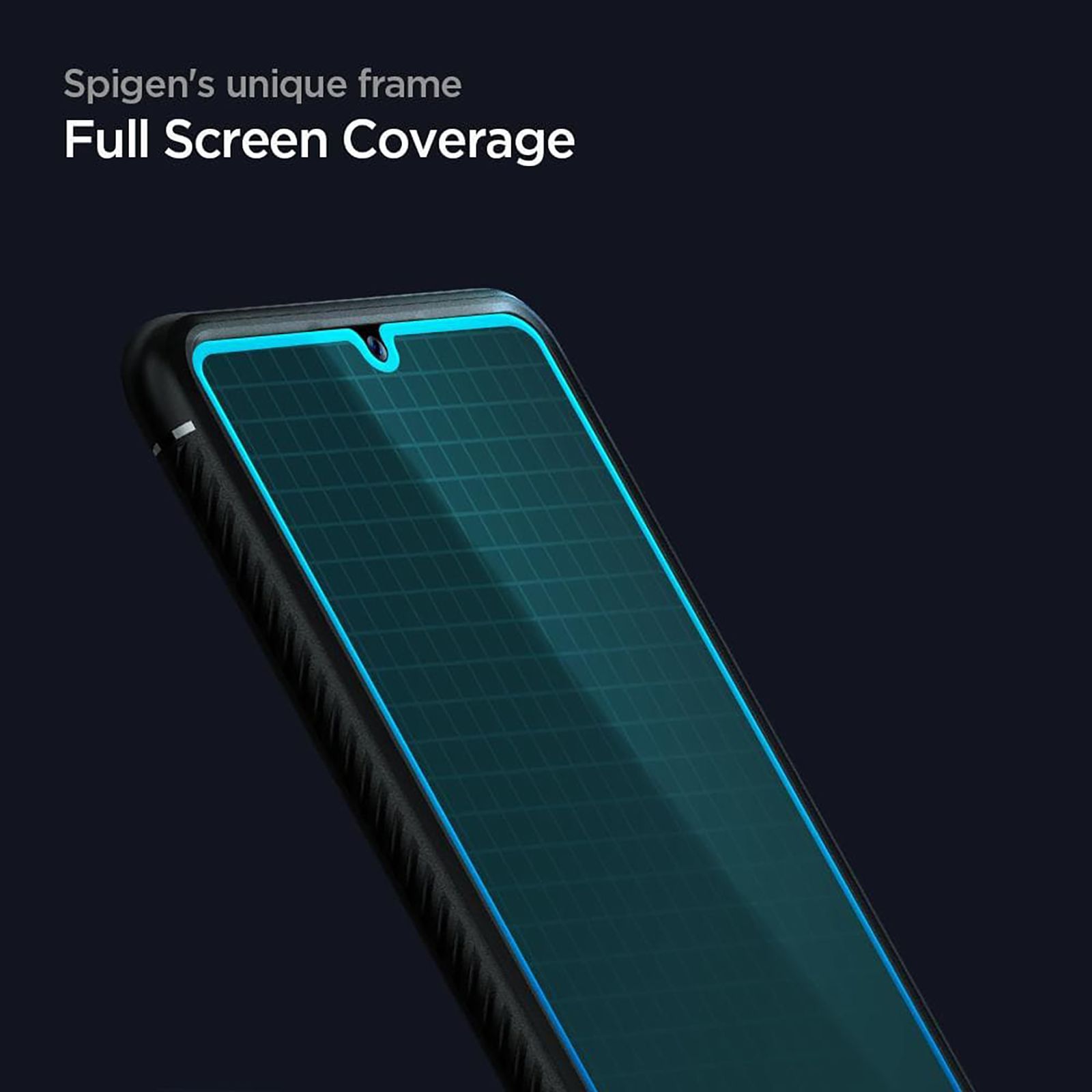 spigen GLAStR Slim Tempered Glass for Samsung Galaxy M42 5G, A42 5G (9H Tempered Glass)_5