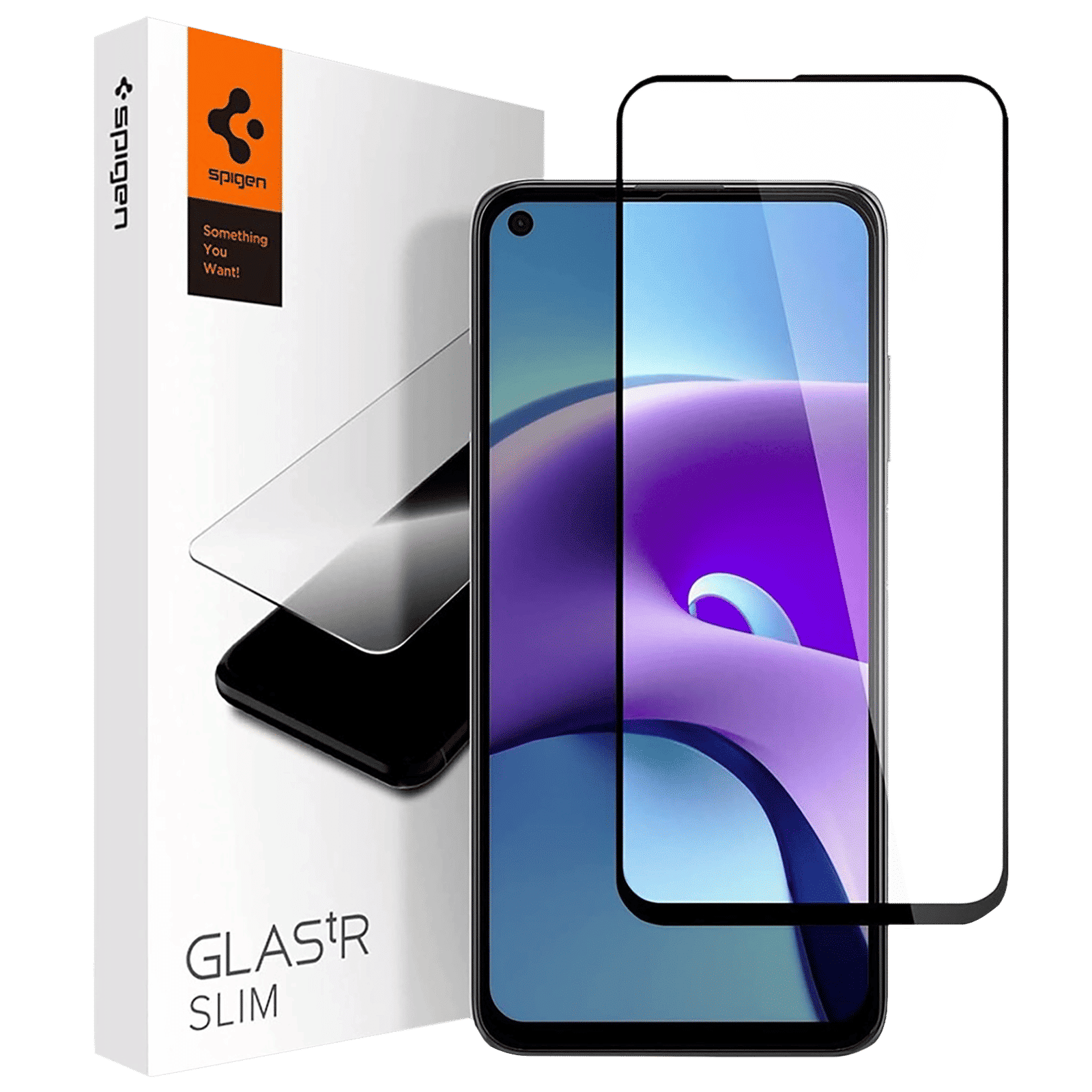 spigen GLAStR Slim Tempered Glass for Xiaomi Redmi Note 9, Note 9 5G, Note 9T (9H Screen Hardness)_1