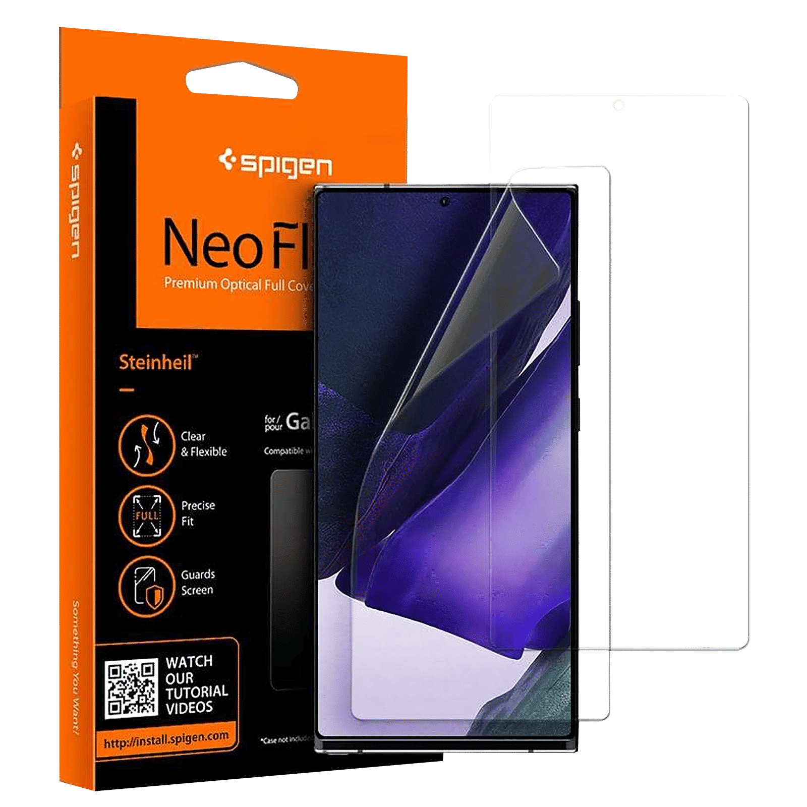 spigen Neo Flex Tempered Glass for Samsung Galaxy S10 (Scratch Resistant)_1