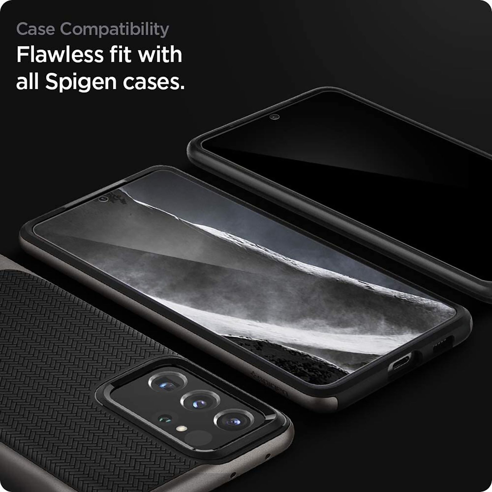 spigen Neo Flex Tempered Glass for Samsung Galaxy S21 Ultra 5G (Self Healing Technology)_10