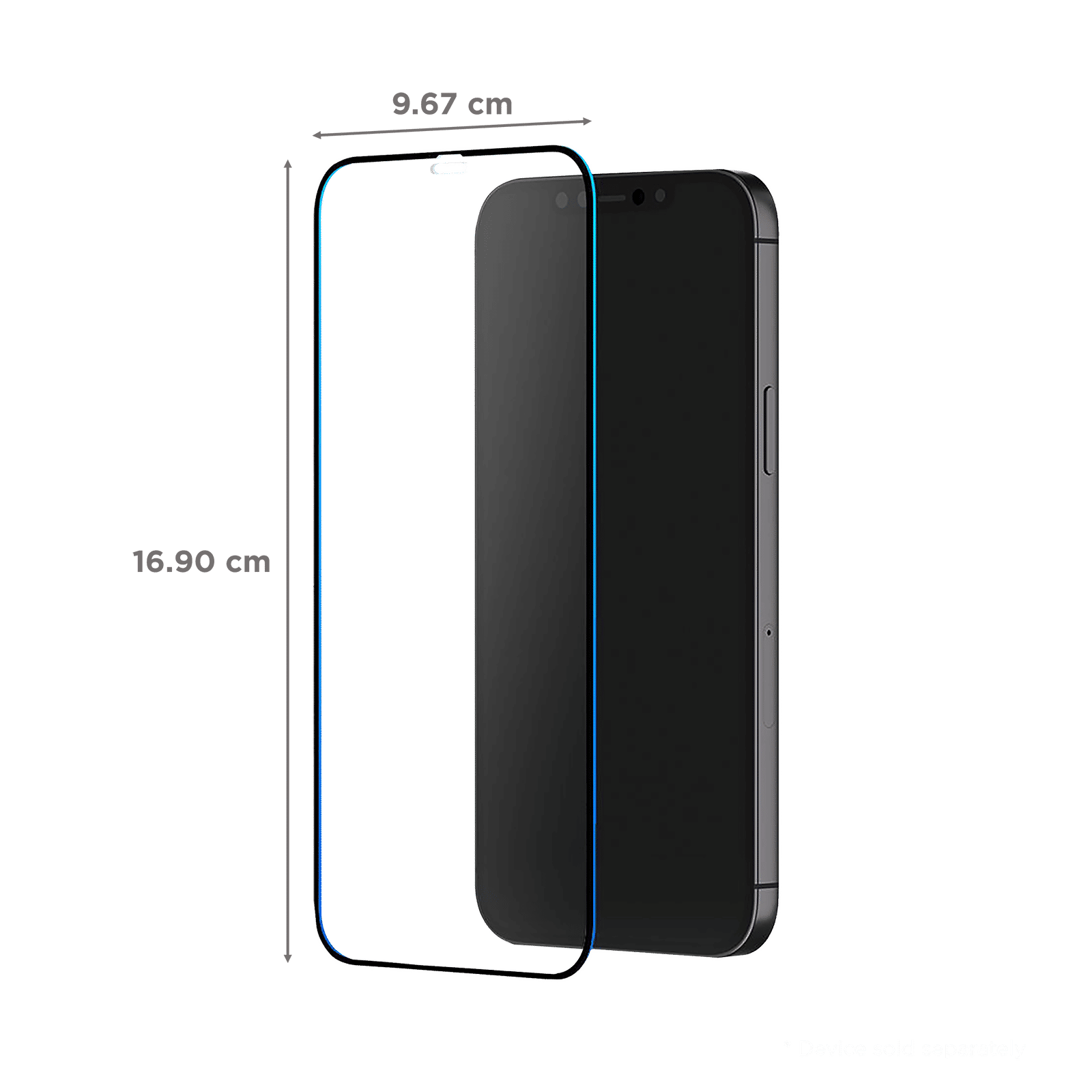 spigen Glstr Slim HD Tempered Glass for Apple iPhone 12, 12 Pro (Touch Responsive)_2