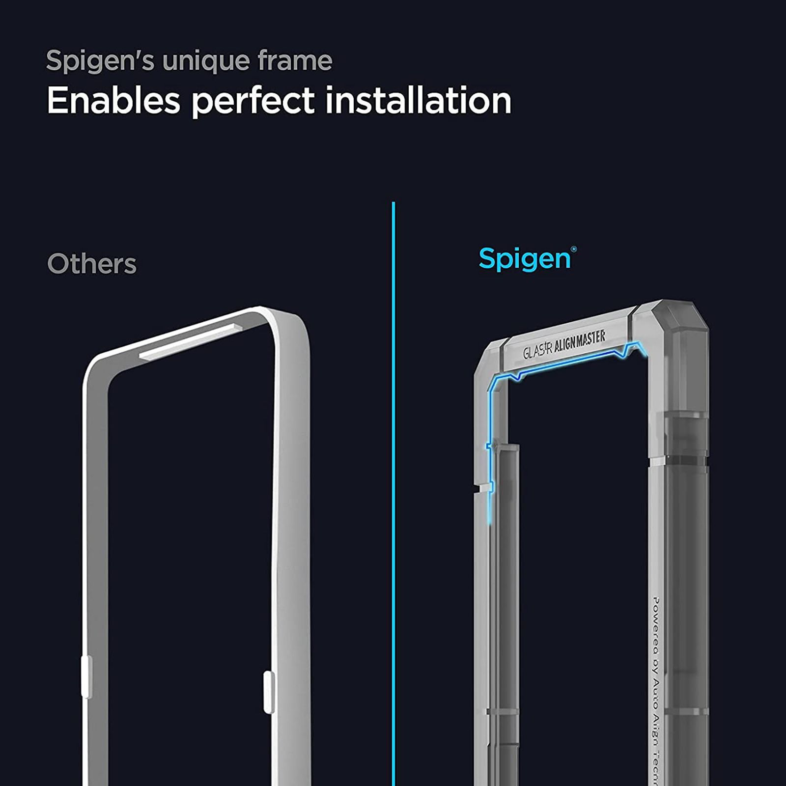 spigen Glastr Align Master Tempered Glass for Oneplus 9 (Scratch Resistant)_6