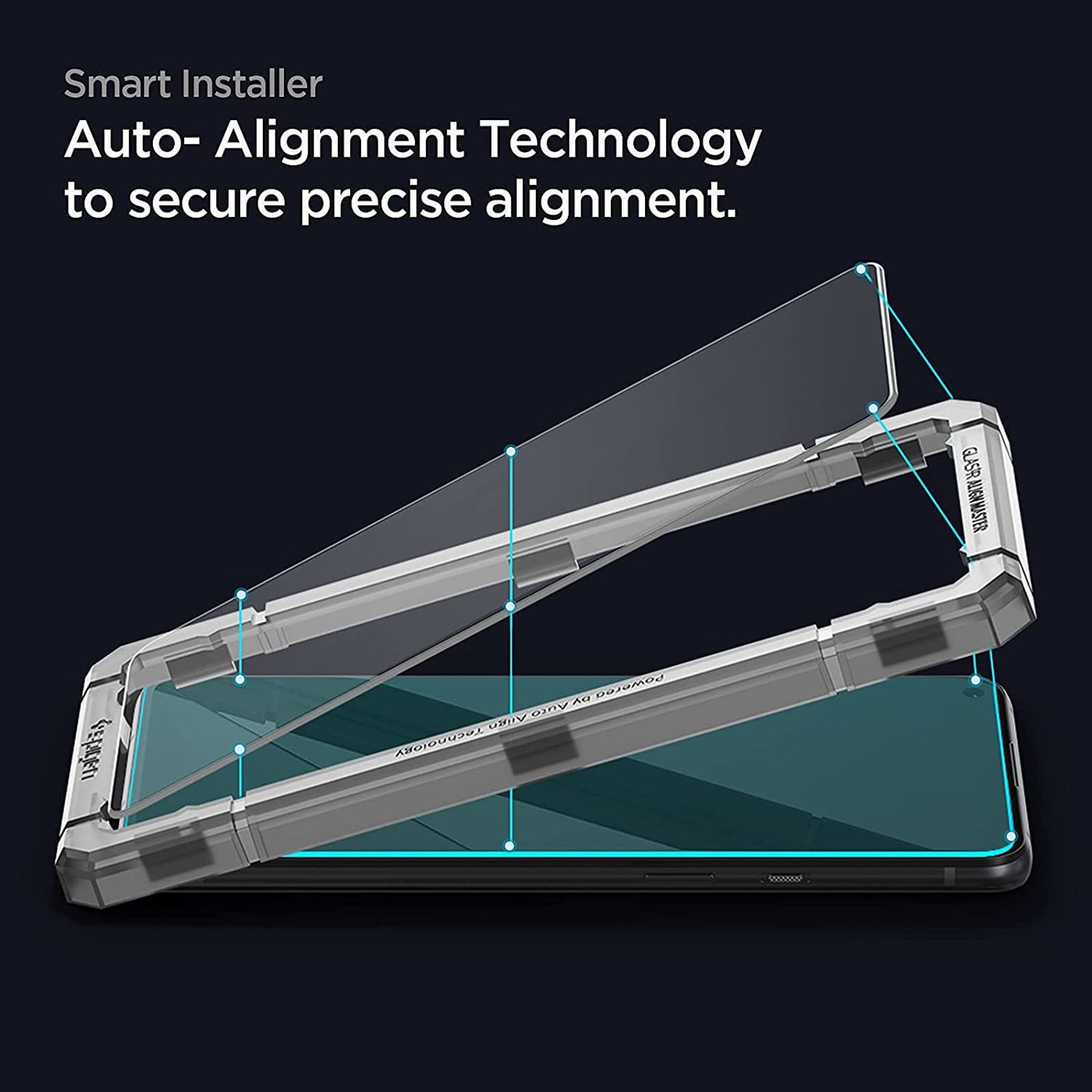 spigen Glastr Align Master Tempered Glass for Oneplus 9 (Scratch Resistant)_9
