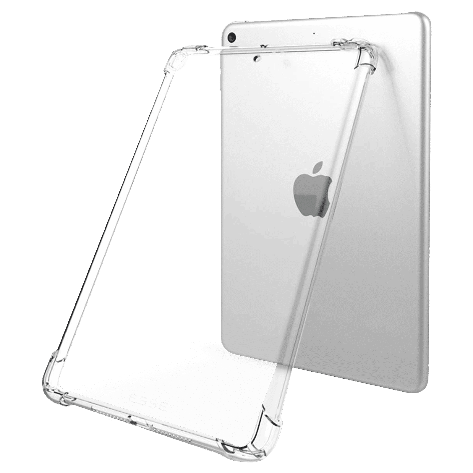 ESSE Air TPU Back Cover and Screen Protector for Apple iPad 10.2 Inch (Microdot Technology, Transparent)_4