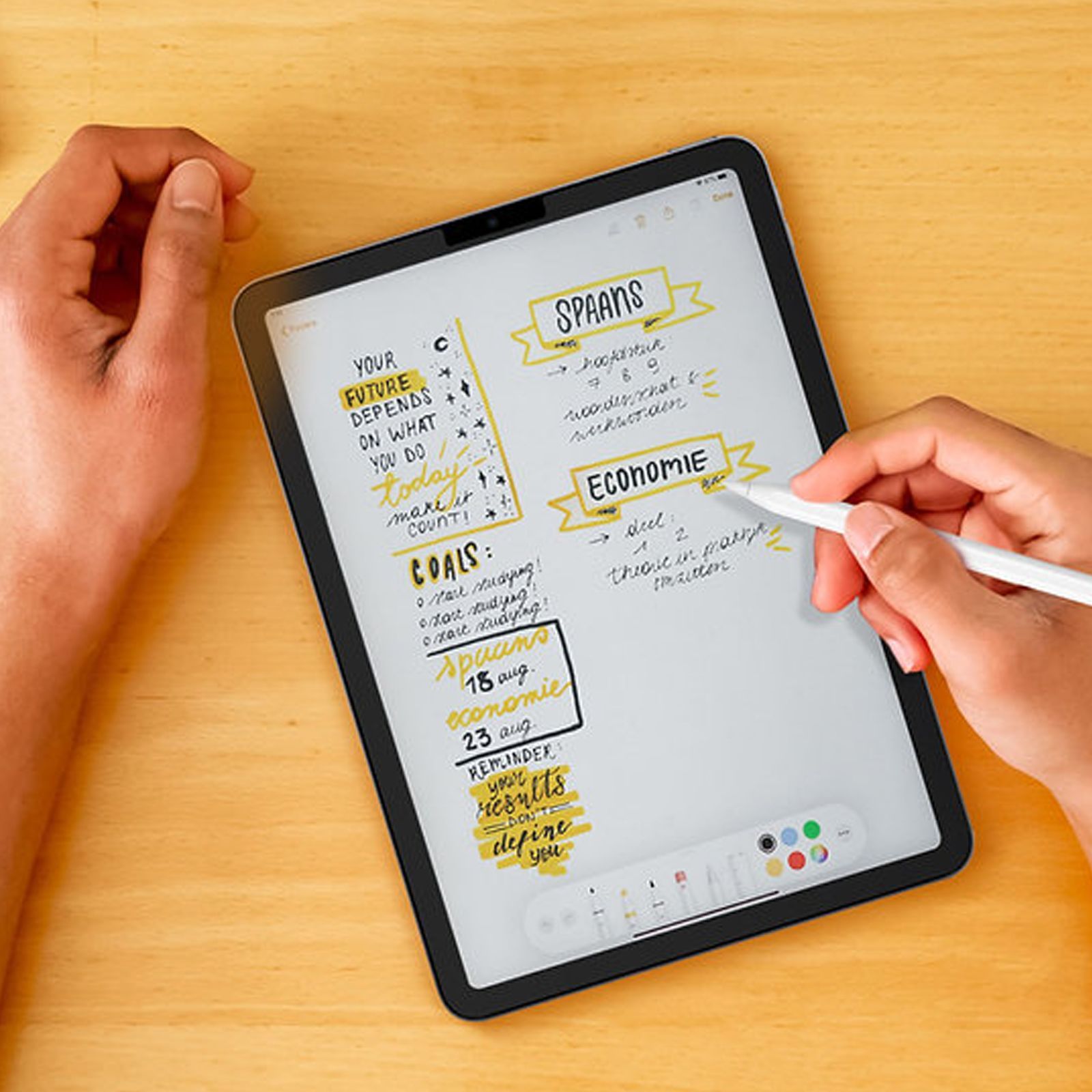 HYPHEN Screen Protector for Apple iPad Air 10.9 (Matte Texture)_4