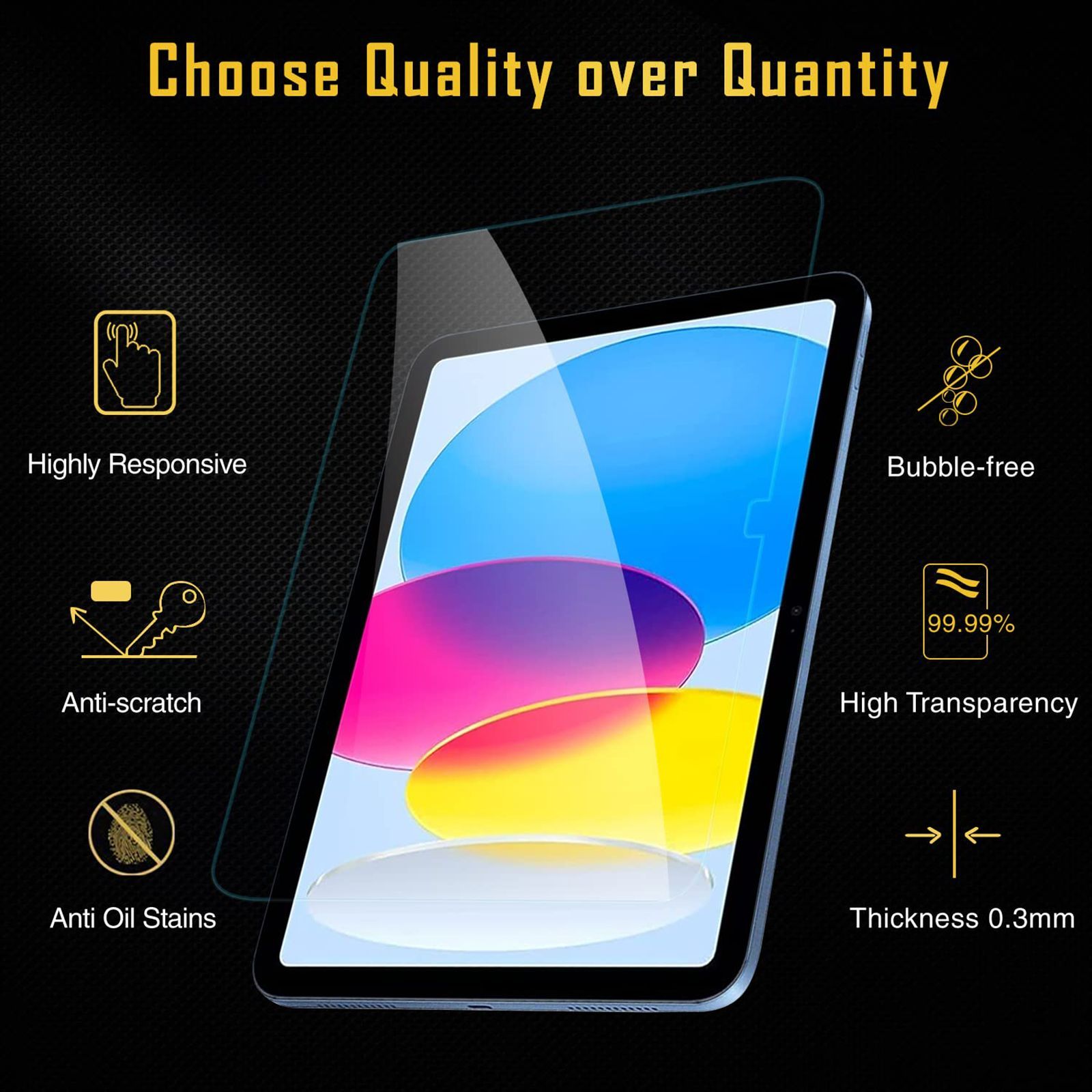 GRIPP Tempered Glass for Apple iPad 10.9 (10th Gen) GRIPP Tempered Glass for Apple iPad 10.9 (10th Gen)_13