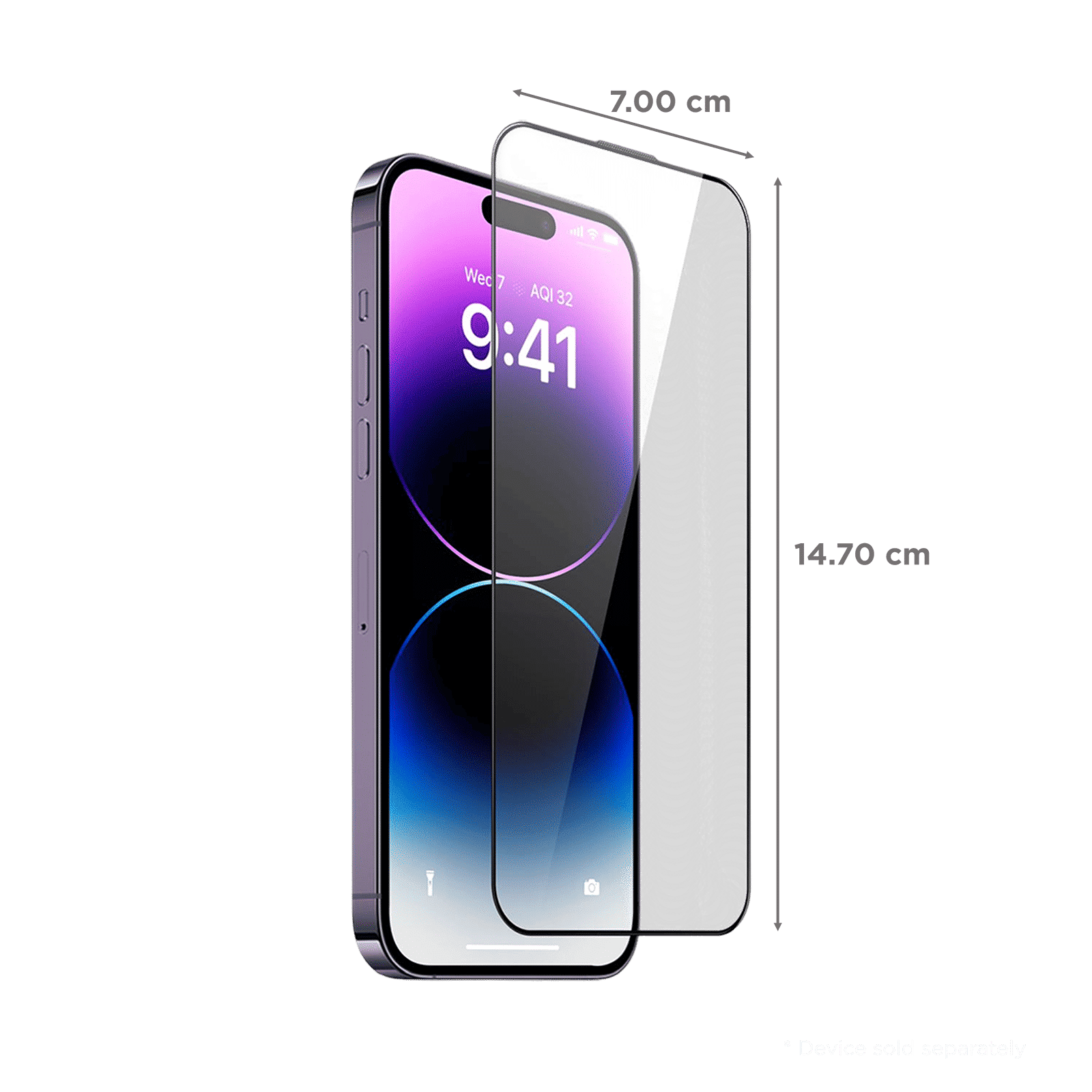 Muvtech Full Glass Tempered Glass for Apple iPhone 16 (5X Stronger Protection)_2