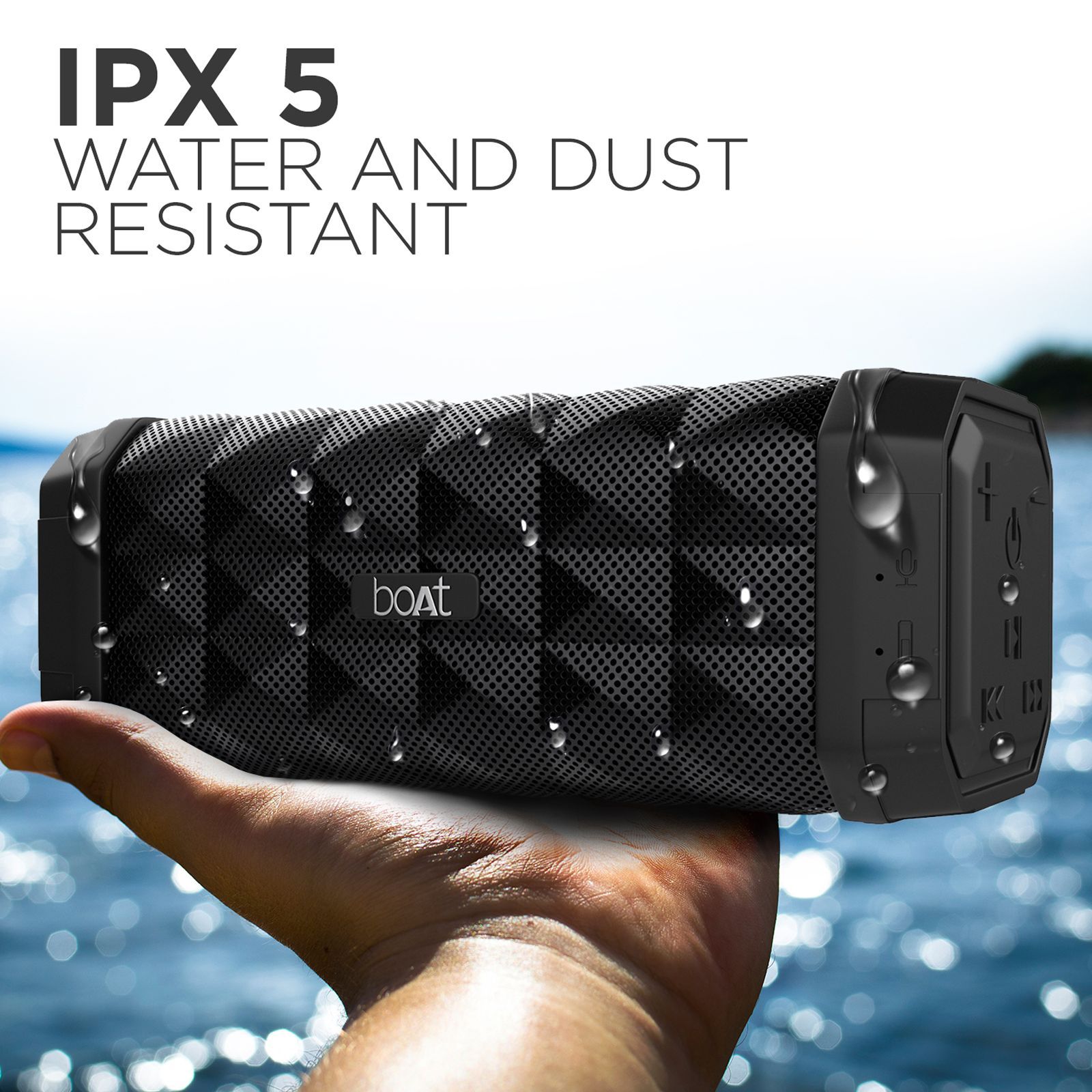 boAt Stone 650R 10 Watts Portable Bluetooth Speaker (IPX5 Water Resistant, Stereo Sound, Black)_5