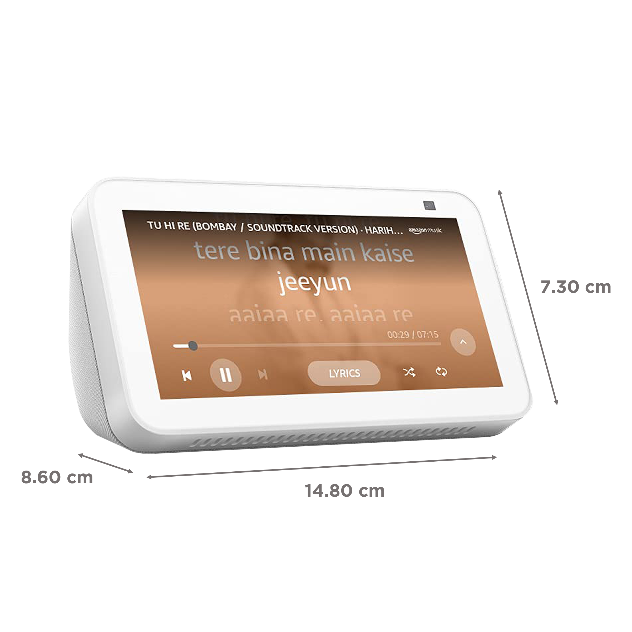 amazon All-new Echo Show 5 (2nd Generation) with Built-in Alexa Smart WiFi Speaker (Wake Word Technology, White) amazon All-new Echo Show 5 (2nd Generation) with Built-in Alexa Smart WiFi Speaker (Wake Word Technology, White)_5