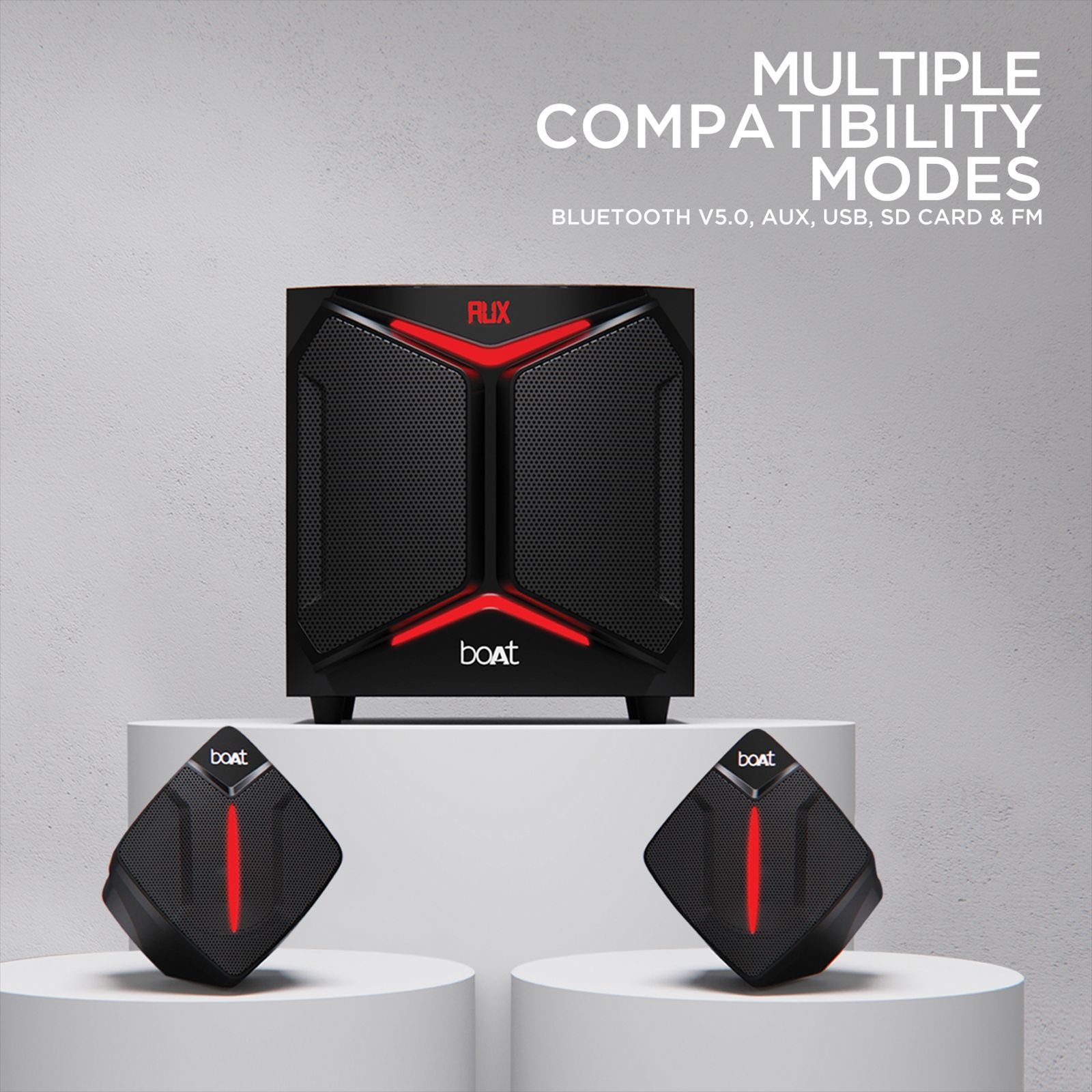 boAt Blitz 2008 100 Watts Multimedia Speaker ( boAt Signature Sound, 2.1 Channel, Premium Black )_6