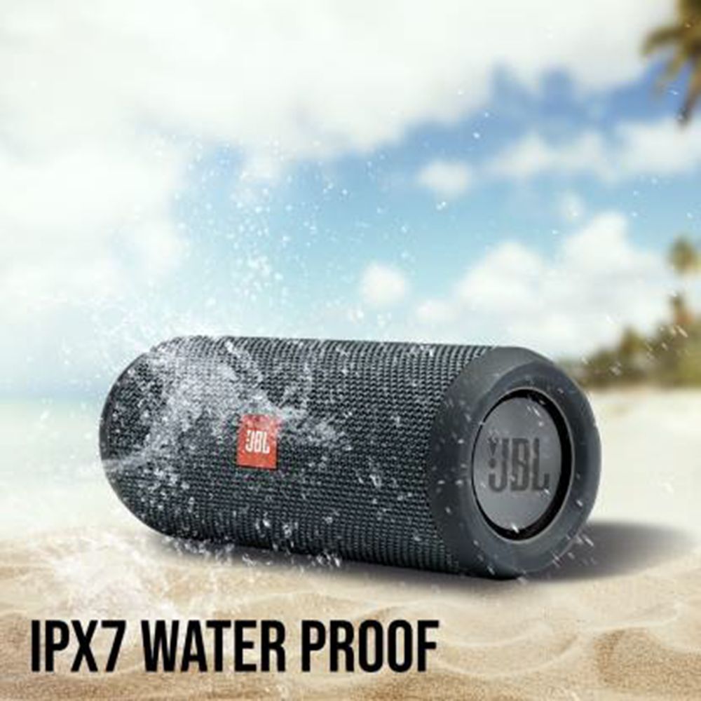 JBL Flip Essential 16W Portable Bluetooth Speaker (IPX7 Water Proof, Bass Radiator, Stereo Channel, Gun Metal)_9