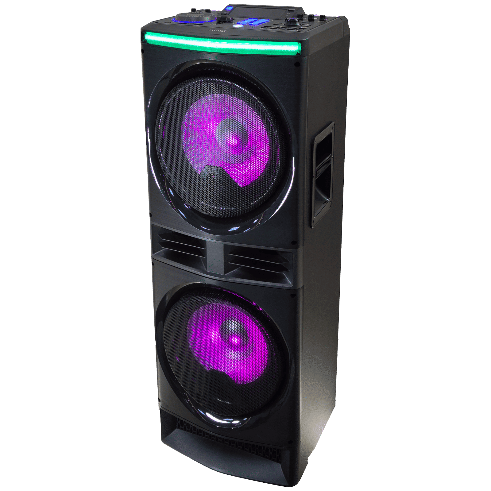 Croma Thumri 1800W Bluetooth Party Speaker with Mic (Preset Equalizer Modes, 2.0 Channel, Black) Croma Thumri 1800W Bluetooth Party Speaker with Mic (Preset Equalizer Modes, 2.0 Channel, Black)_5