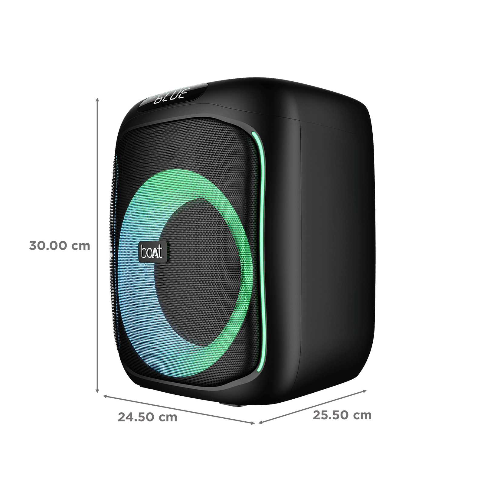 boAt Party Pal 195 50W Portable Bluetooth Speaker (RGB Light, 1.0 Channel, Midnight Black) boAt Party Pal 195 50W Portable Bluetooth Speaker (RGB Light, 1.0 Channel, Midnight Black)_3