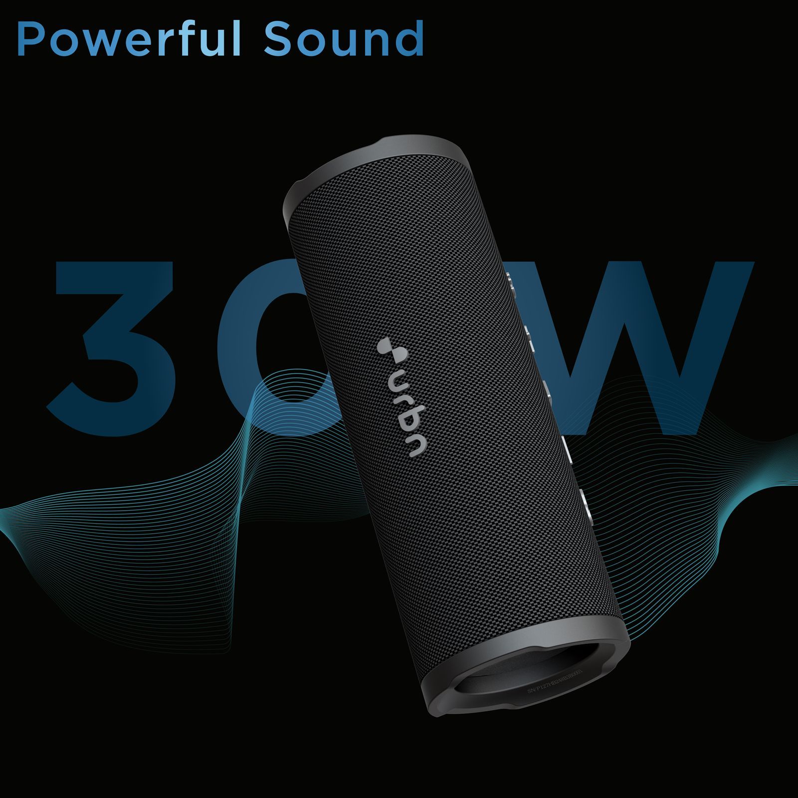 urbn Bang 250 30W Portable Bluetooth Speaker (IPX7 Water Resistant, TWS Functionality, 2.0 Channel, Black)_9