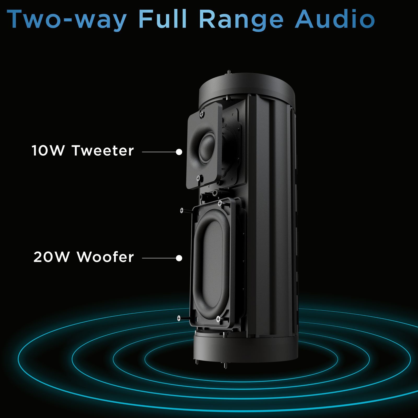 urbn Bang 250 30W Portable Bluetooth Speaker (IPX7 Water Resistant, TWS Functionality, 2.0 Channel, Black)_10