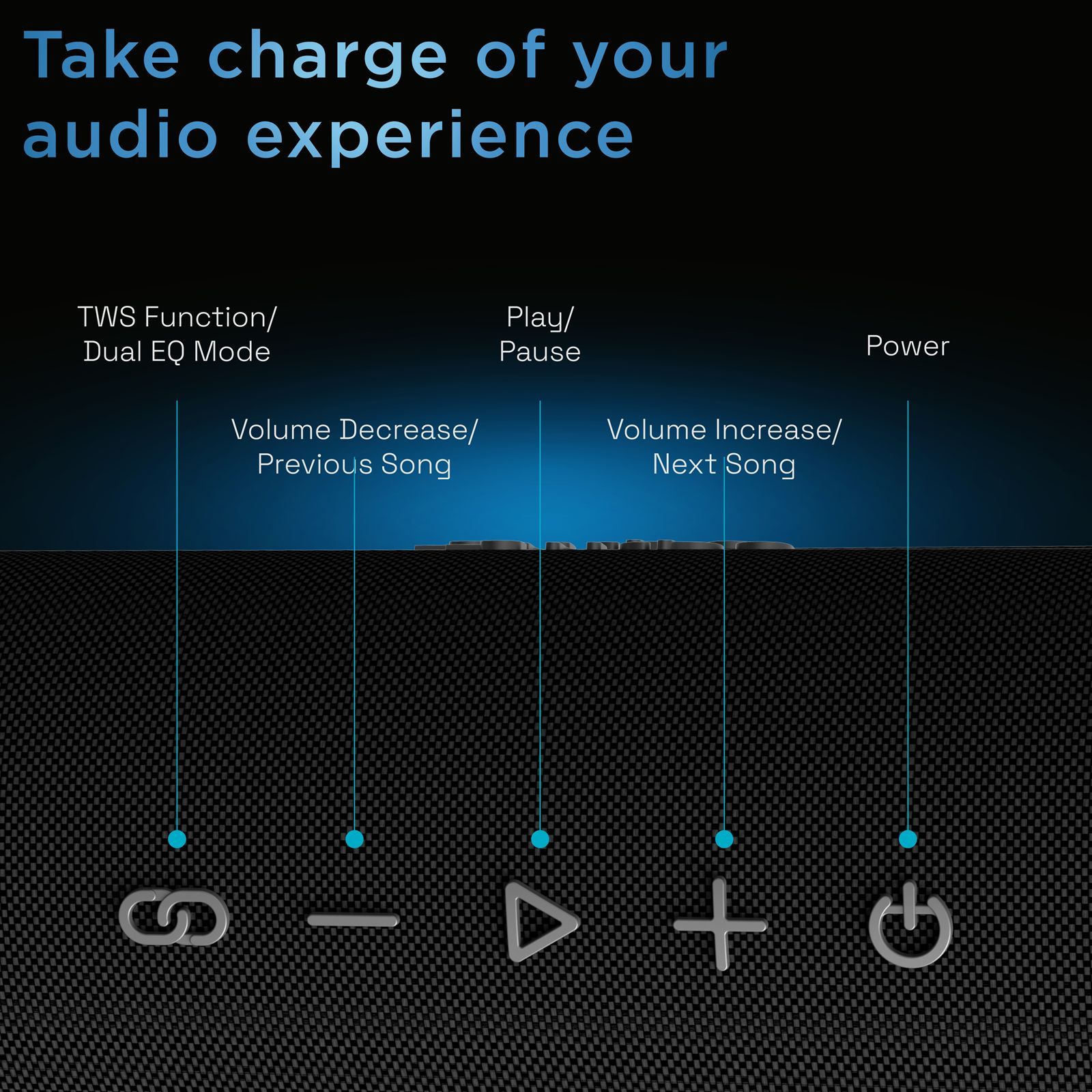 urbn Bang 250 30W Portable Bluetooth Speaker (IPX7 Water Resistant, TWS Functionality, 2.0 Channel, Black)_12