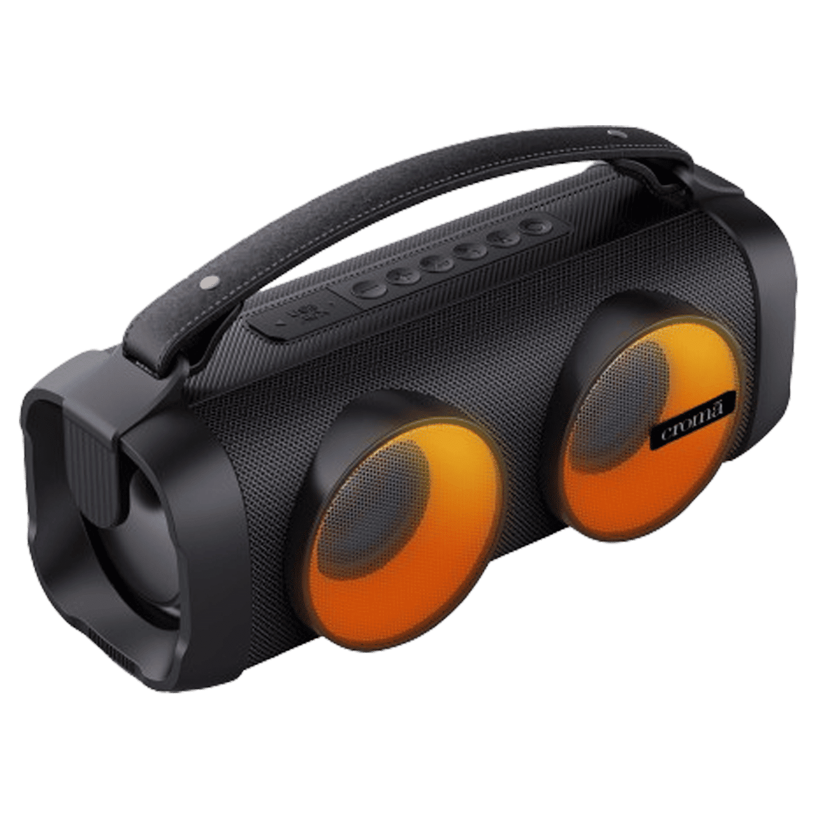 Croma 10W Portable Bluetooth Speaker (TWS Speaker Connectivity, Black)_4